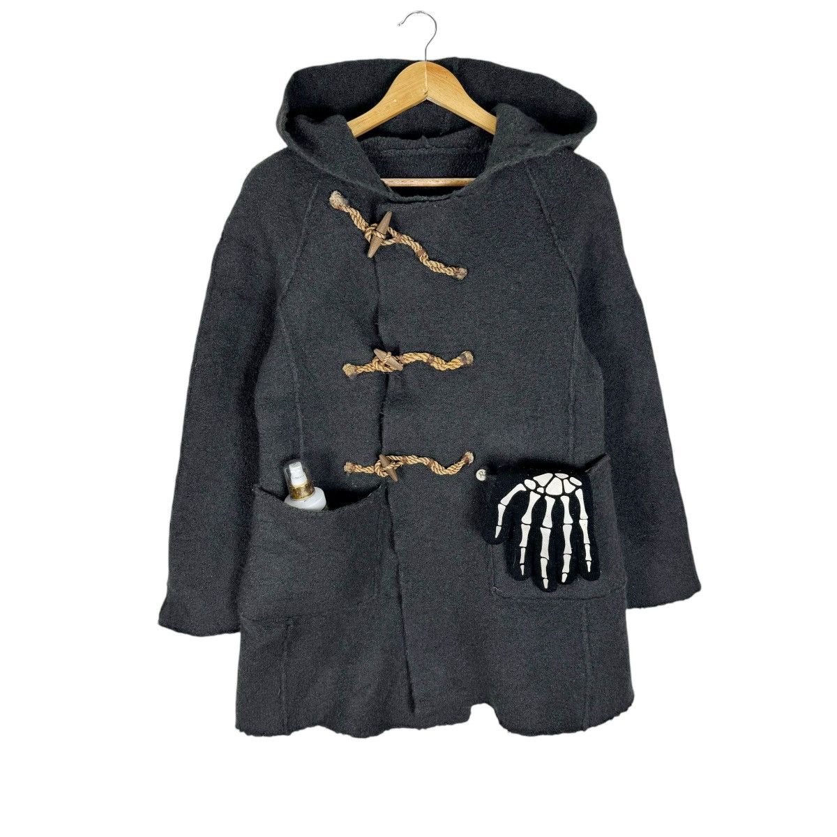 🌟45RRM HOODIE WOOL DUFFLE JACKET
