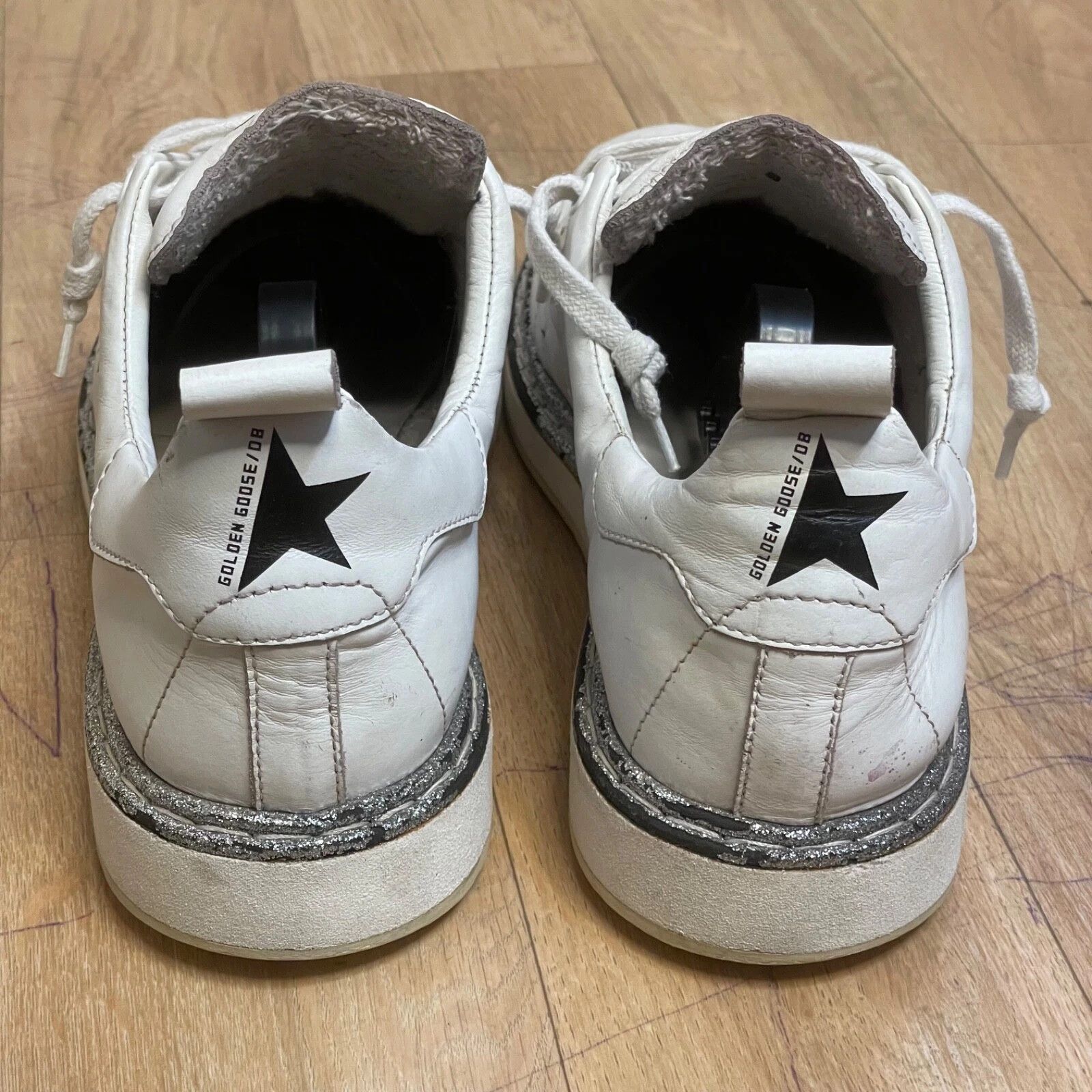 Golden Goose Golden Goose Sneakers STARTER VCE GGDB WHITE Leather low top Size US 10 / IT 40 - 7 Thumbnail