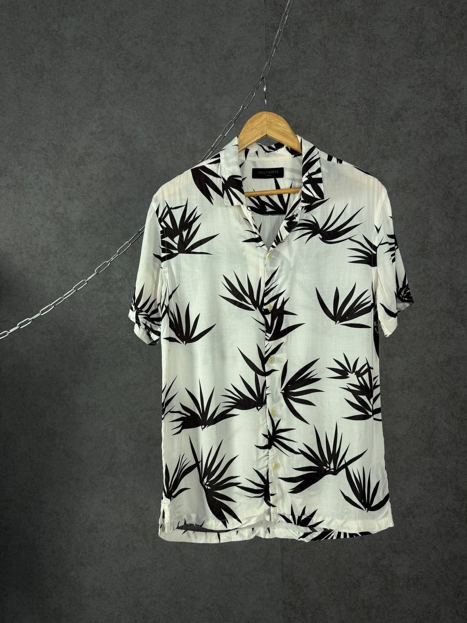 Allsaints Allsaints designer hawaiian shirt Size US S / EU 44-46 / 1 - 1 Thumbnail