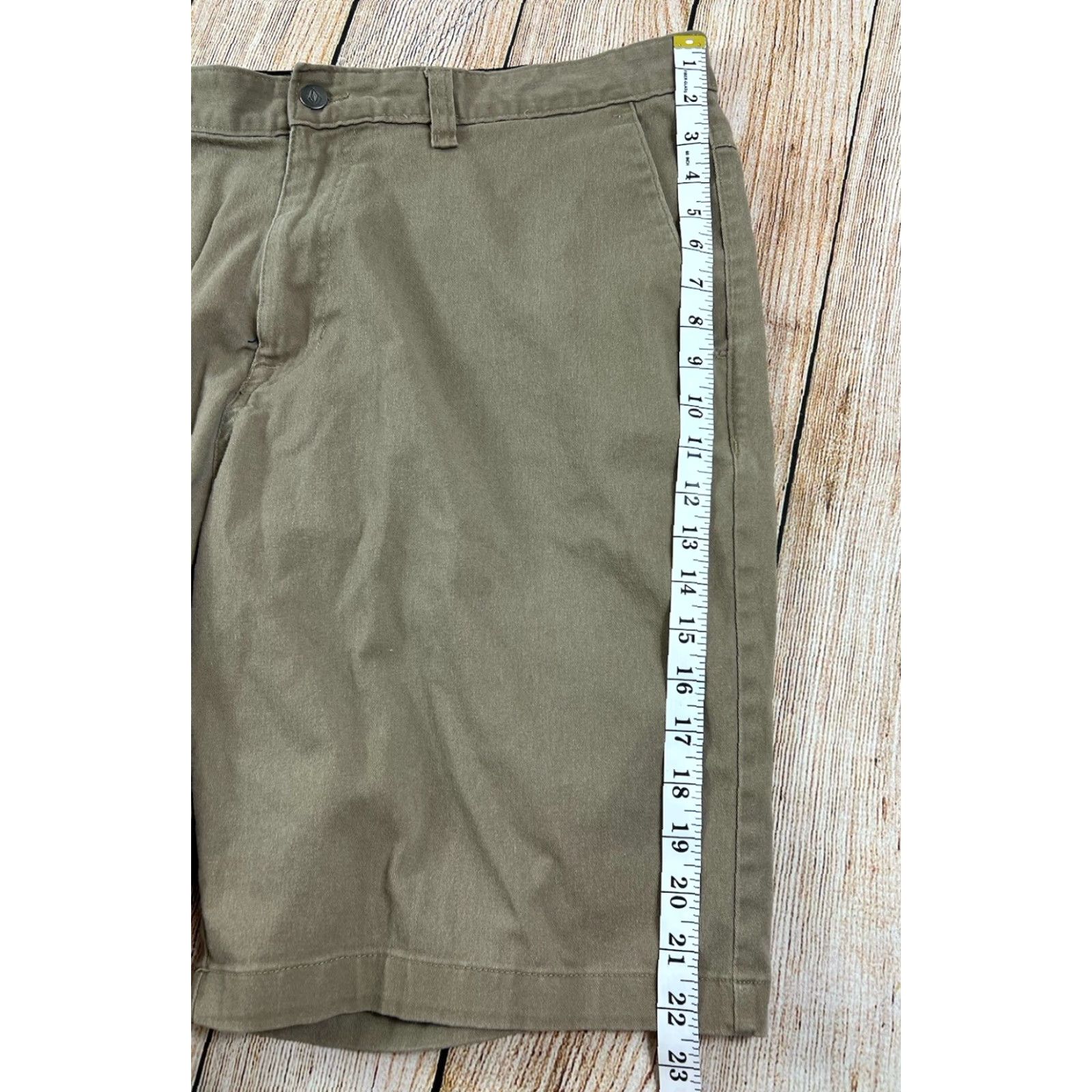 Volcom Volcom Mens Stone Surf Skate Shorts Brown 38 Chino Cotton Regular Size 38 Mens Good Condition Size US 38 / EU 54 - 5 Thumbnail