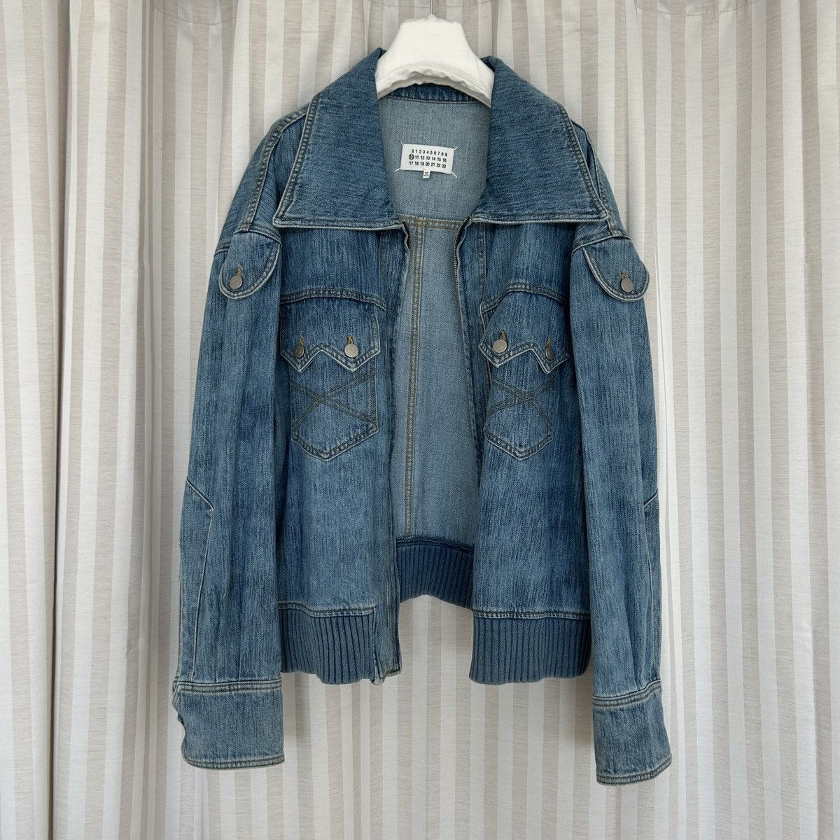 Maison Margiela Maison Margiela 19SS Denim jacket S Size US S / EU 44-46 / 1 - 1 Thumbnail