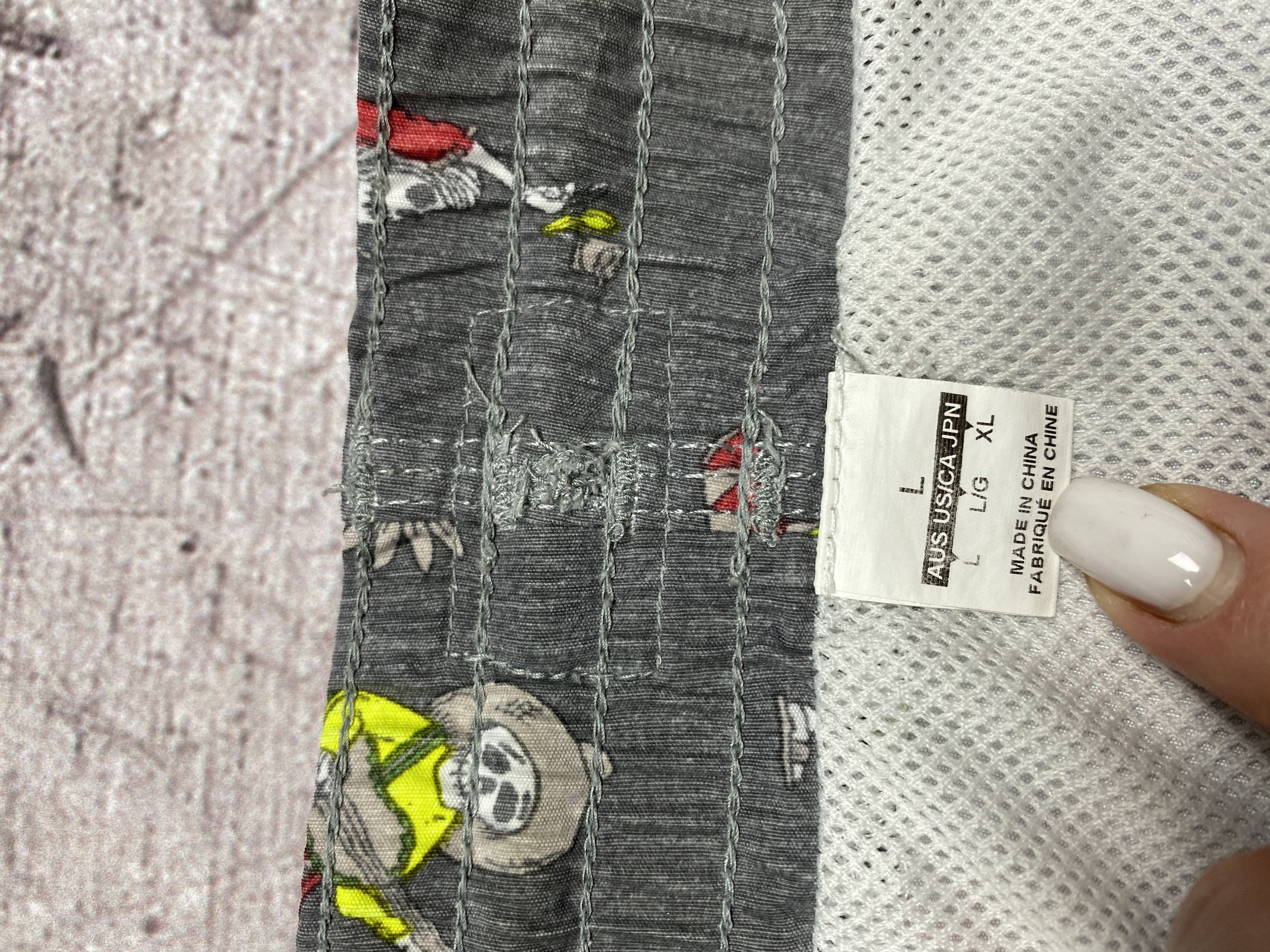 O'Neill × Vintage Oneill Vintage Mens Nylon Swimming Shorts Size US 34 / EU 50 - 4 Thumbnail