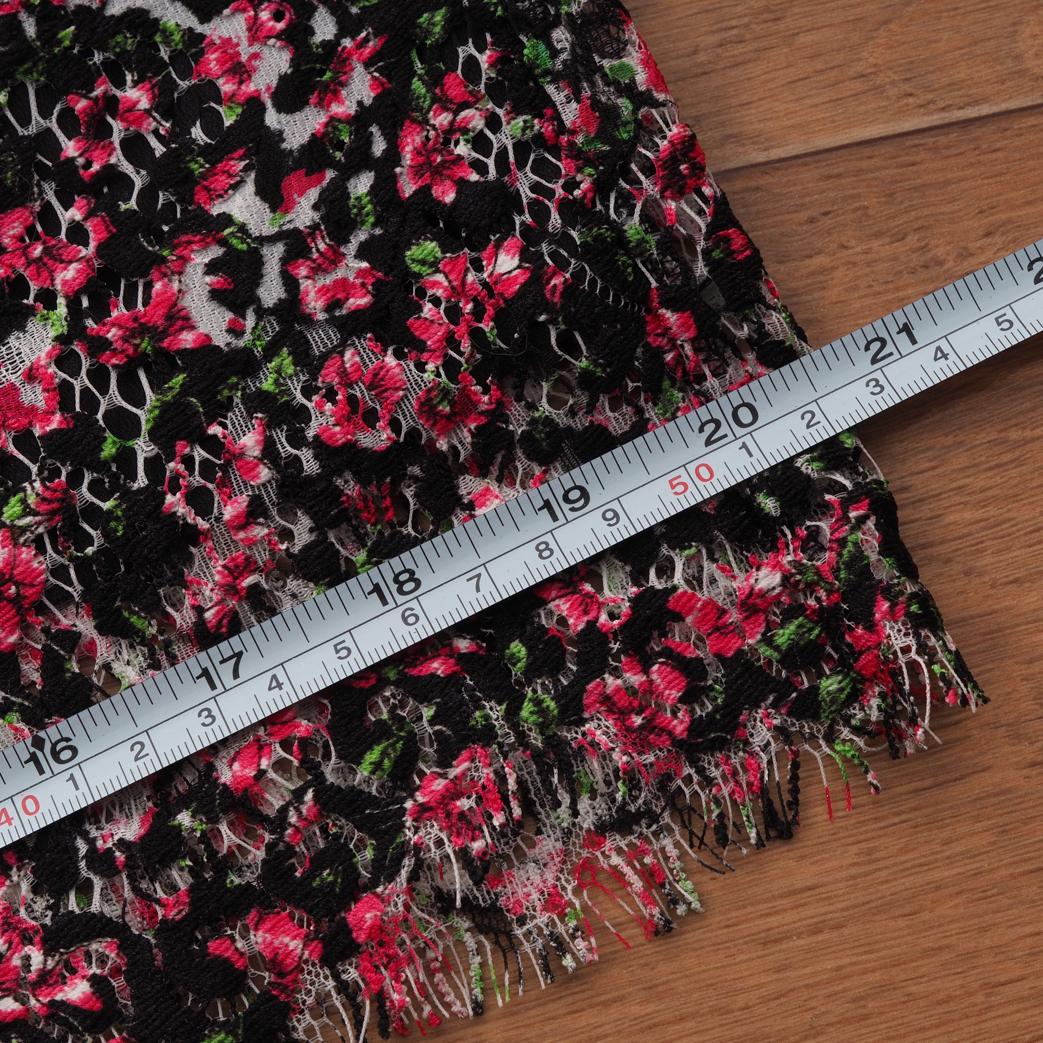 The Kooples The Kooples Multicolor Floral Knee Length Sheer Knit Dress Size M / US 6-8 / IT 42-44 - 10 Thumbnail