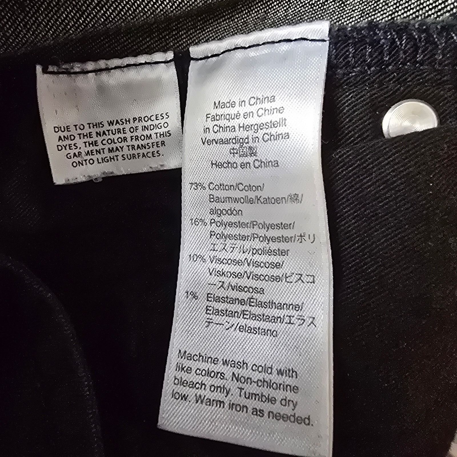 J.Crew J. Crew Dark Wash Slim Fit Stretch Blue Denim Jeans W33 L34 Size US 33 - 4 Thumbnail