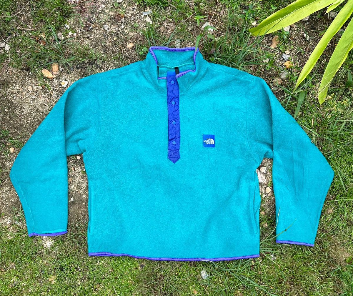 The North Face The north face snap button fleece sweatshirt Size US M / EU 48-50 / 2 - 3 Thumbnail