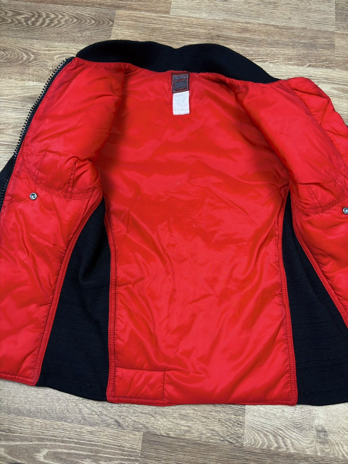 Jean Paul Gaultier × Vintage Jean Paul Gaultier 6-pack Muscle Bomber Jacket Size US XS / EU 42 / 0 - 5 Thumbnail