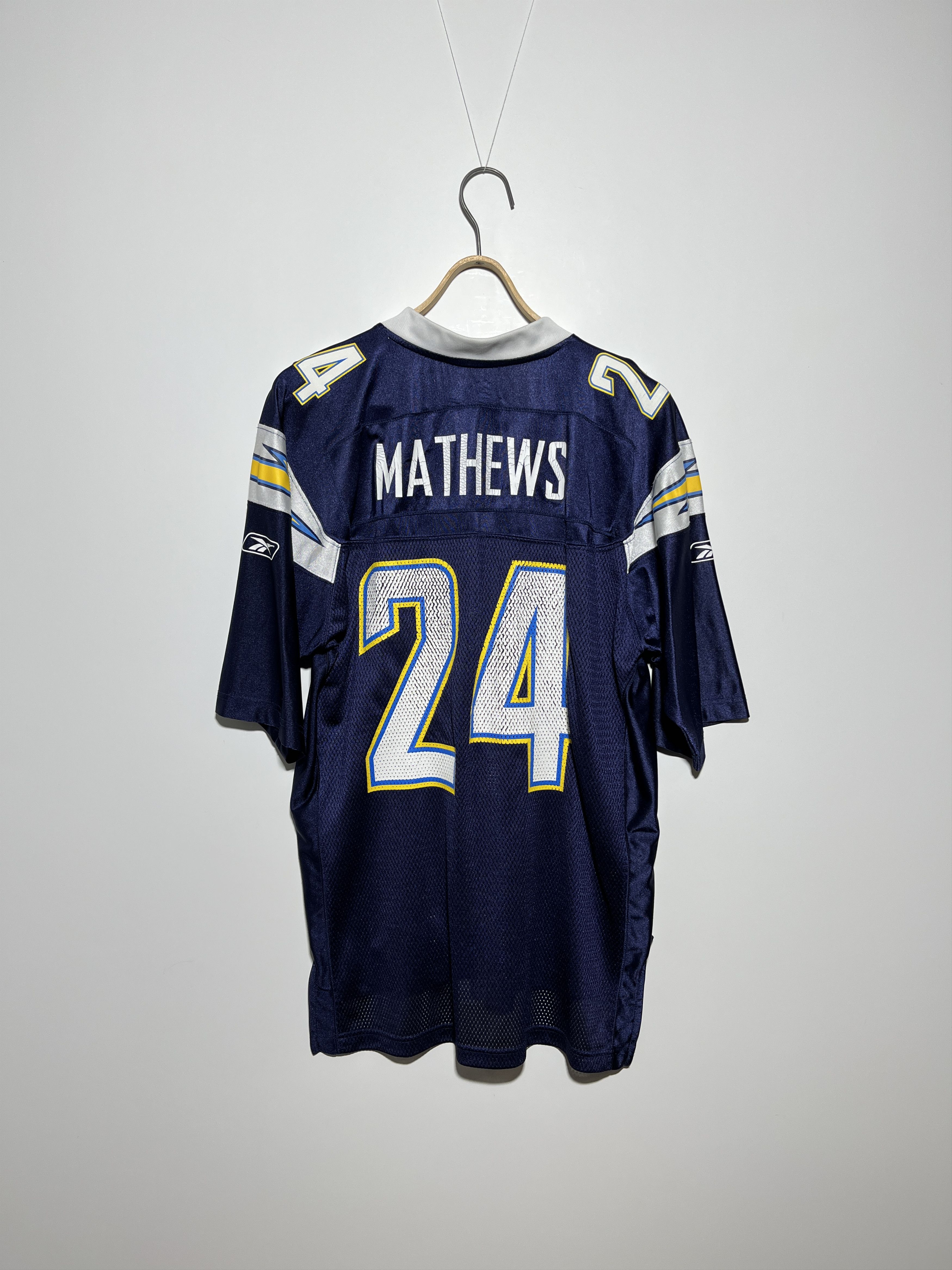 NFL × Reebok Reebok Chargers #24 Ryan Mathews NFL Jersey Size M Size US M / EU 48-50 / 2 - 4 Thumbnail