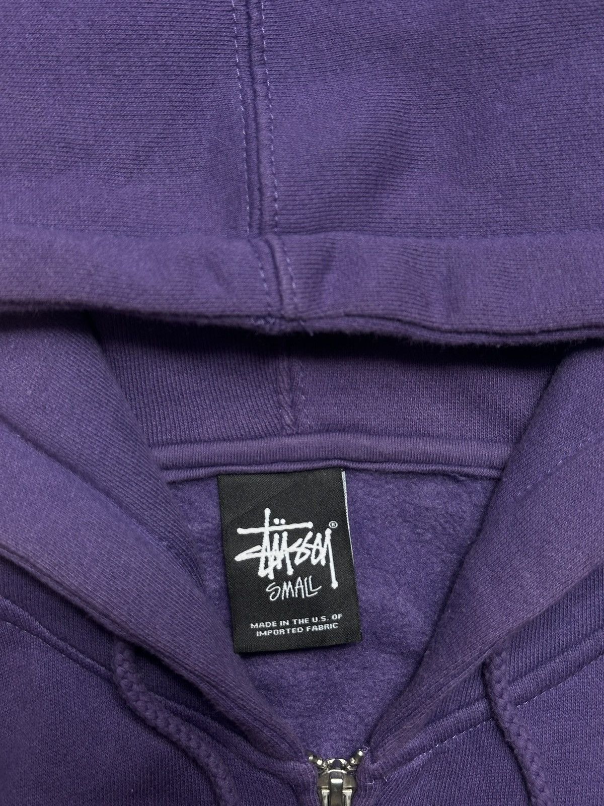 Stussy Vintage Stussy Zip Hoodie Size US S / EU 44-46 / 1 - 5 Thumbnail
