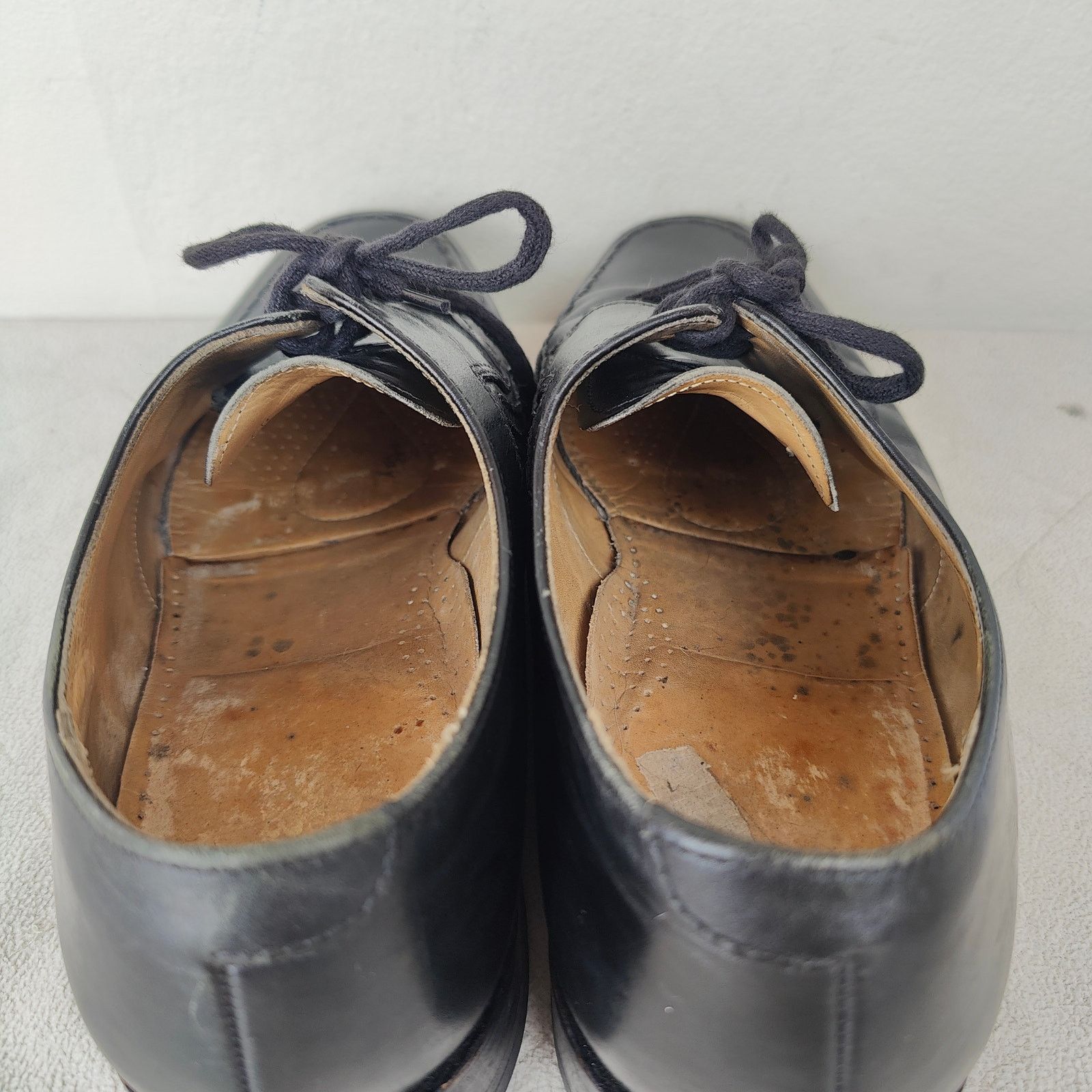 Loake Loake Fontwell U-Tip Oxford Shoes Mens UK 8 US 9 Black Size US 9 / EU 42 - 5 Thumbnail
