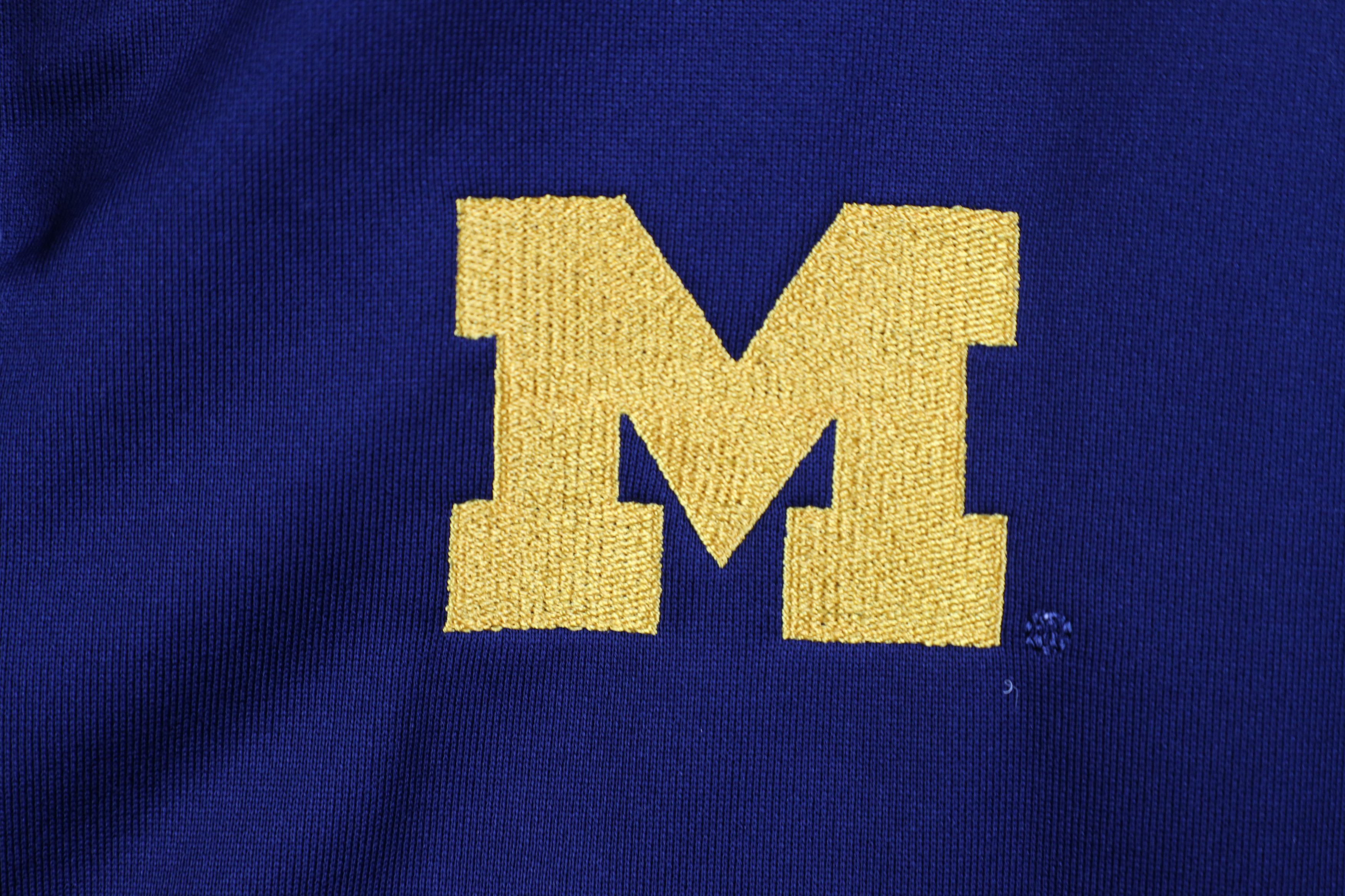 Adidas Adidas University of Michigan Football Track Jacket Blue Size US L / EU 52-54 / 3 - 4 Thumbnail