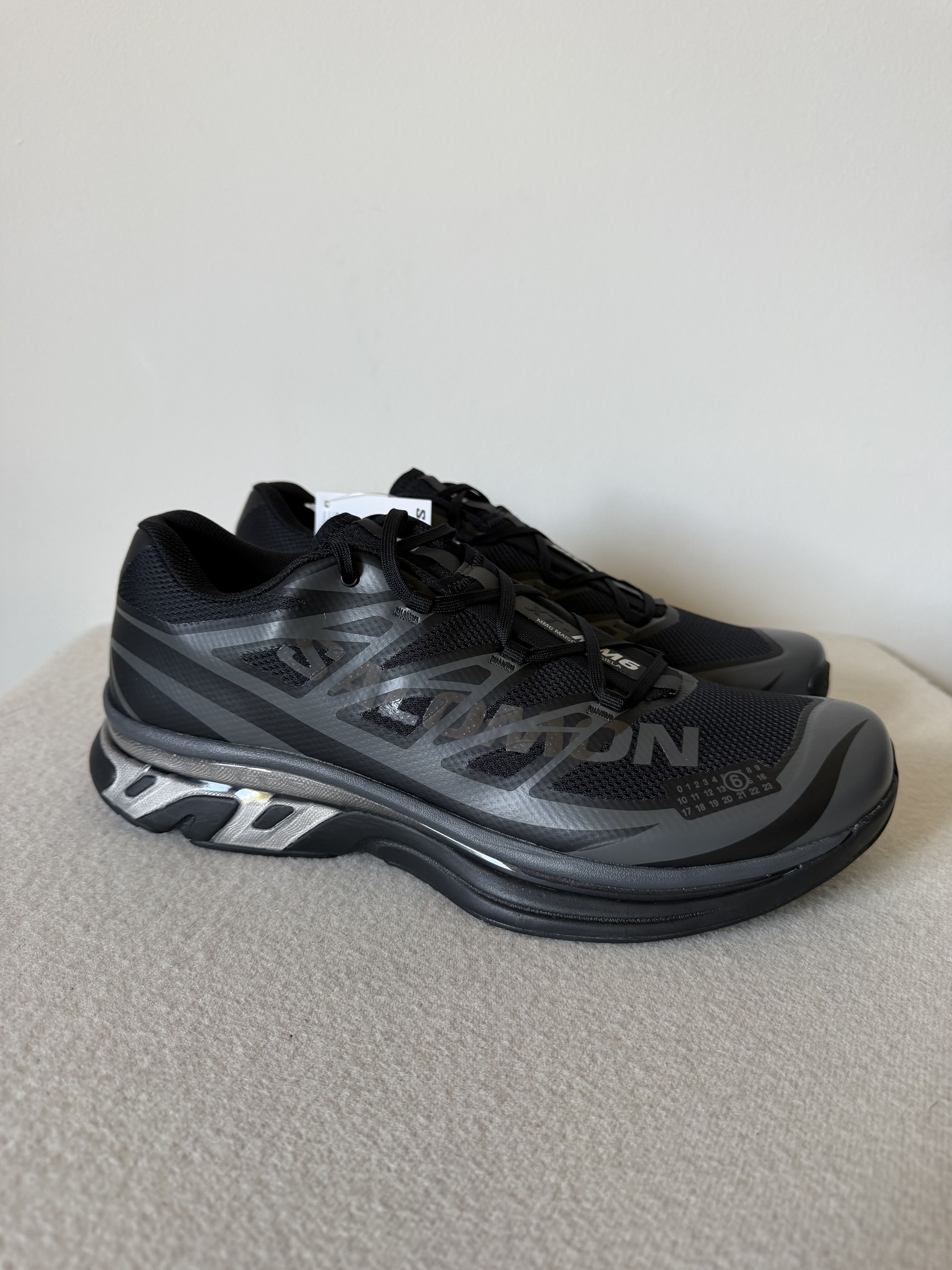 Maison Margiela × Salomon MM6 Maison Margiela Salomon XT-MM6 in Black Size US 13 / EU 46 - 1 Thumbnail