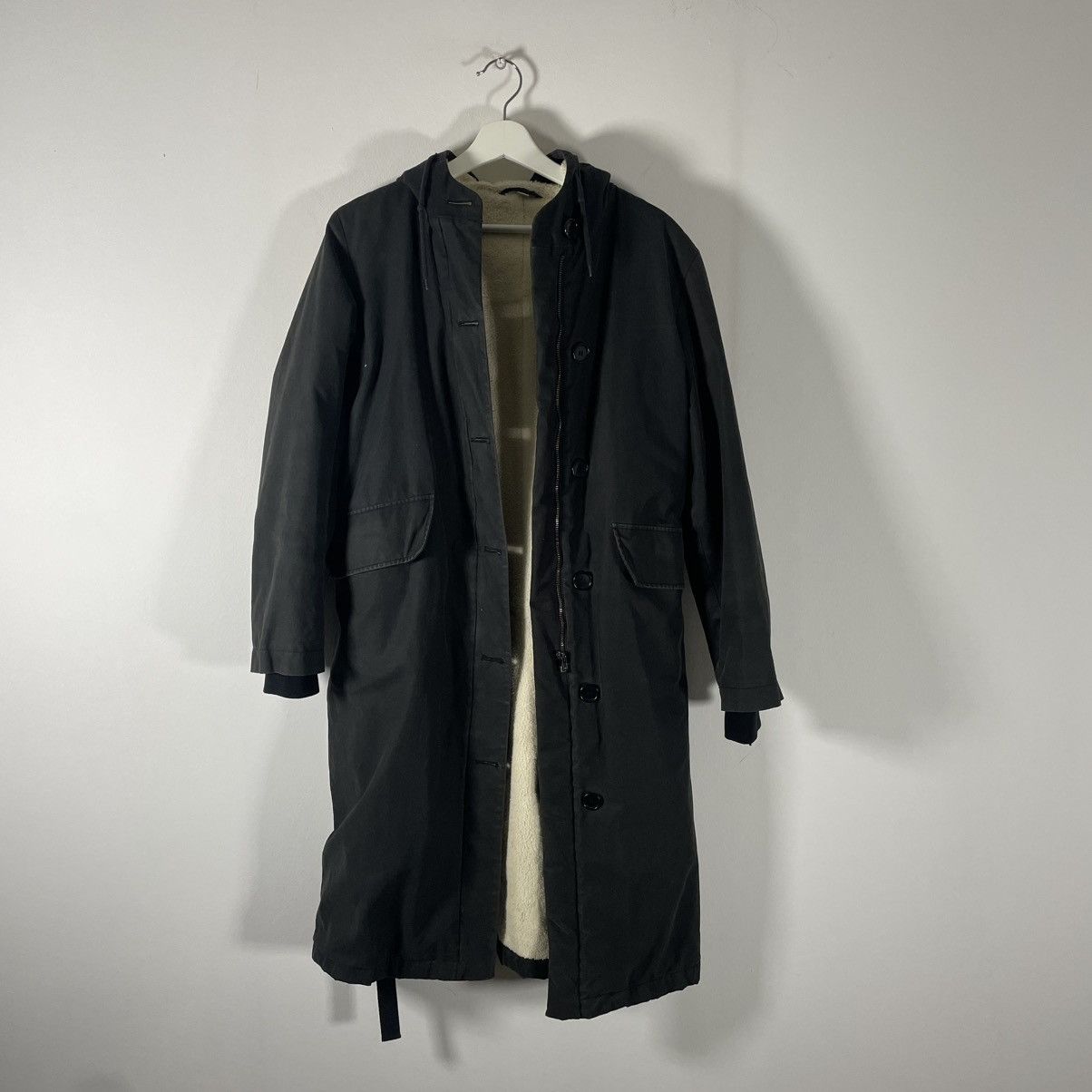 Helmut Lang Helmut Lang A/W 99 sherpa lined parka Size M / US 6-8 / IT 42-44 - 3 Thumbnail
