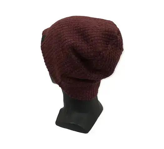 Adidas × Vintage Adidas Plain Beanie Hat Size ONE SIZE - 3 Thumbnail