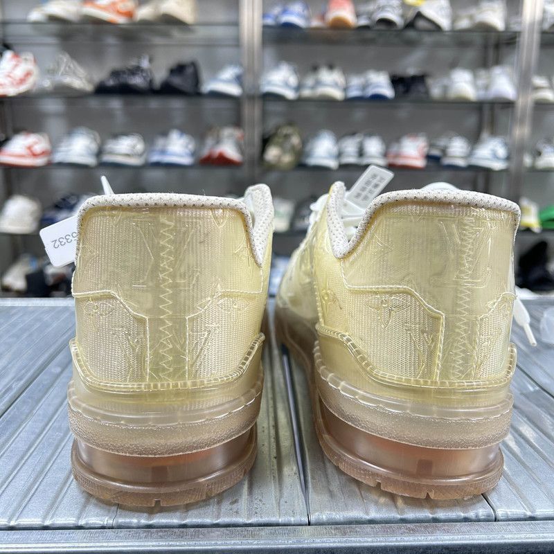Louis Vuitton Louis Vuitton Monogram Trainer Low-Top Sneakers - Size US 8 / EU 41 - 3 Thumbnail