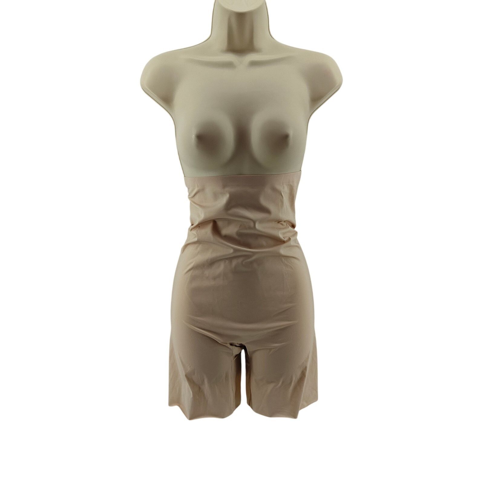 Spanx Spanx Thinstincts High-Waisted Mid-Thigh Short Large Beige Size ONE SIZE - 1 Thumbnail