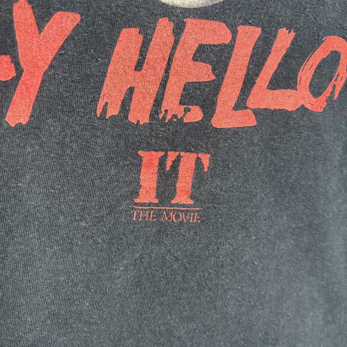 Vintage IT Horror Movie T-Shirt / Clown Pennywise Size US M / EU 48-50 / 2 - 4 Thumbnail