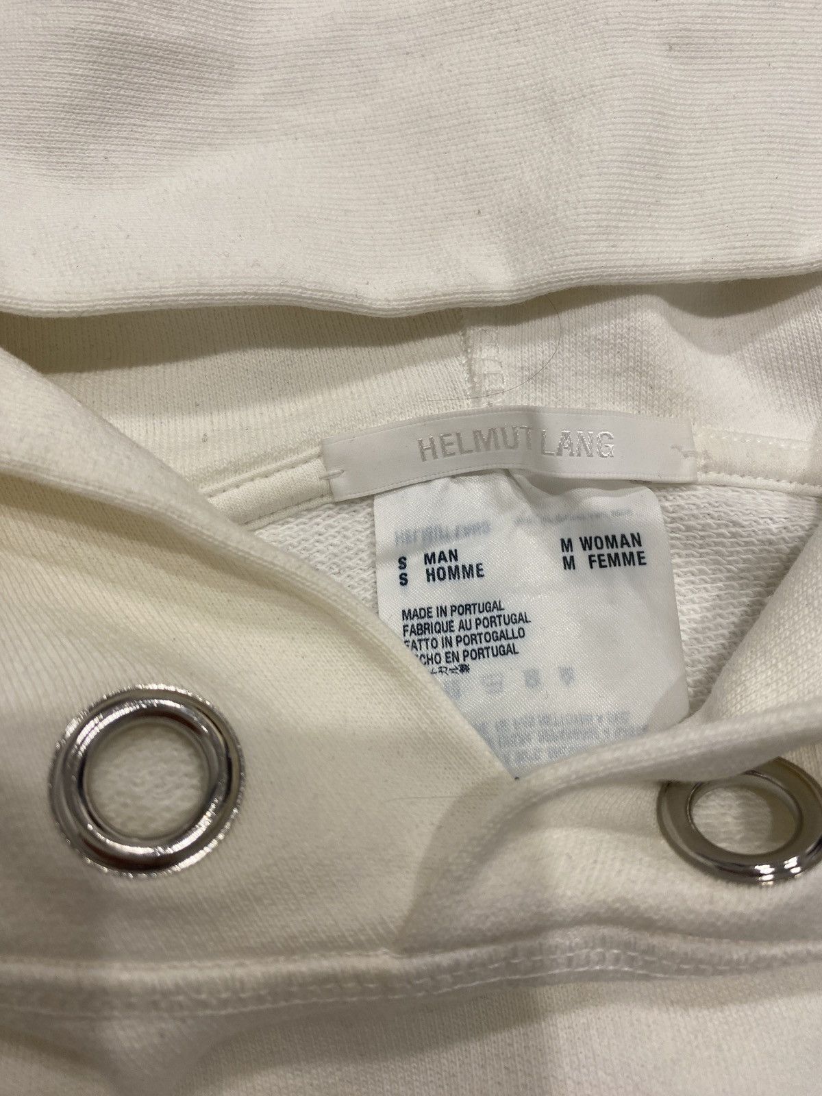 Helmut Lang Standard Hoodie “In Lang We Trust” Size US S / EU 44-46 / 1 - 5 Thumbnail