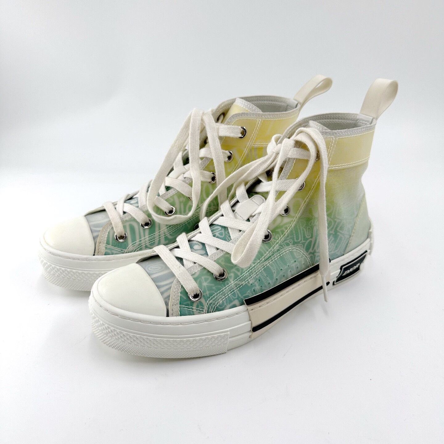 Dior Dior x Stussy B2 High-Top Canvas Shoes Size US 5 / IT 35 - 1 Thumbnail