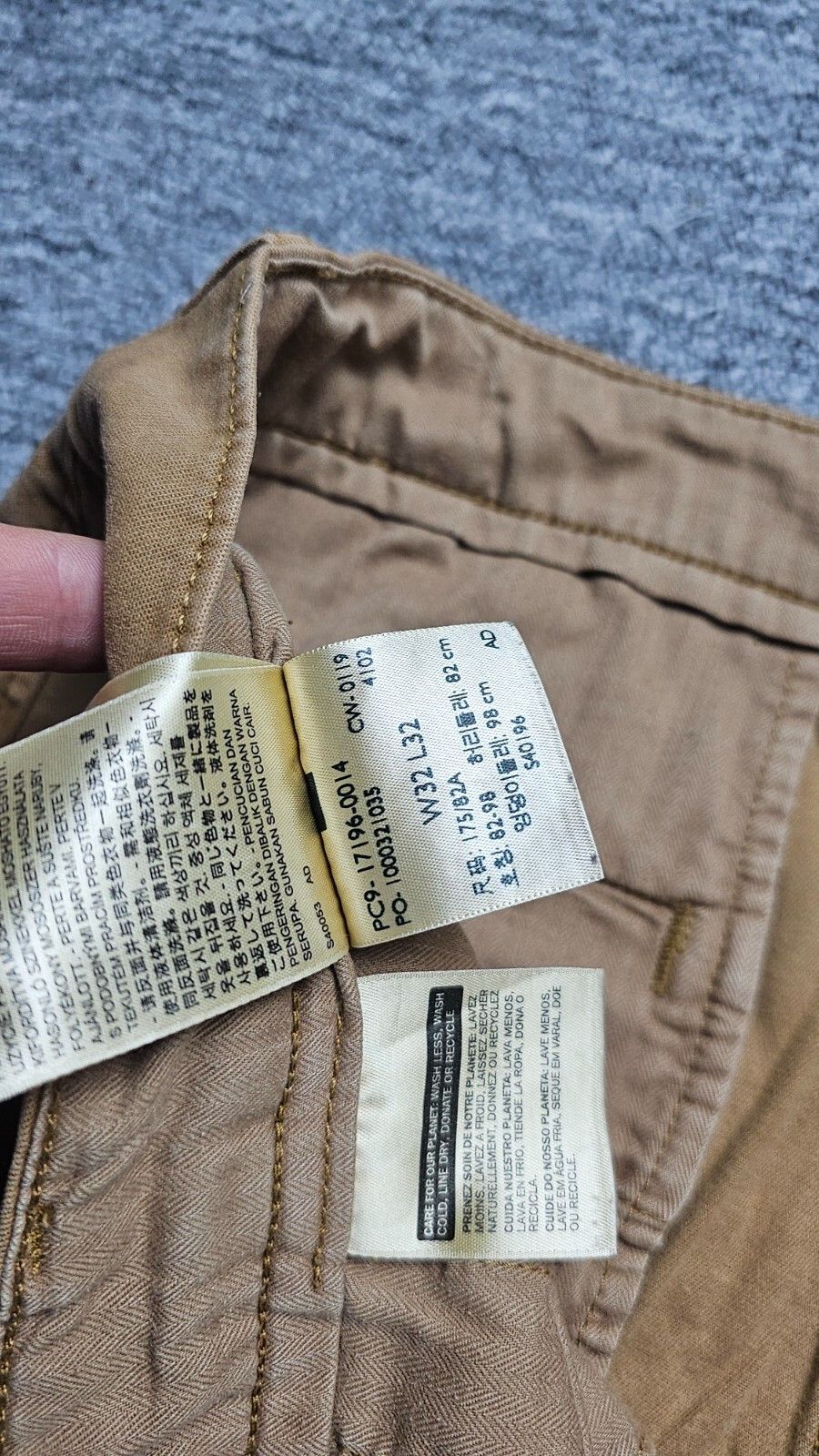 Levi's Levi's XX Chino Standard Taper Pants Khaki W32 L32 Size US 32 / EU 48 - 8 Thumbnail