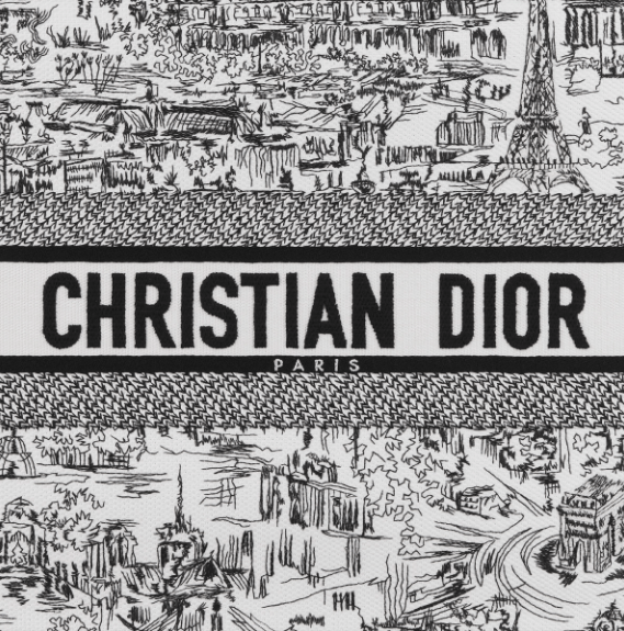 Dior o1w1db10525 M1296Z Size : OS / Tote Bag in White/Black Size ONE SIZE - 5 Thumbnail