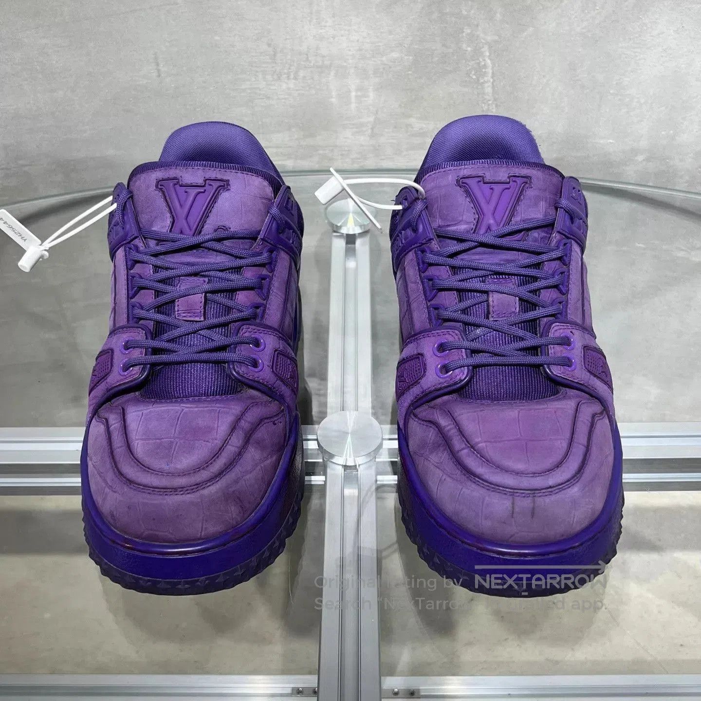 Louis Vuitton Purple High-Top Sneakers Size 7.5. Size US 7.5 / EU 40-41 - 1 Thumbnail