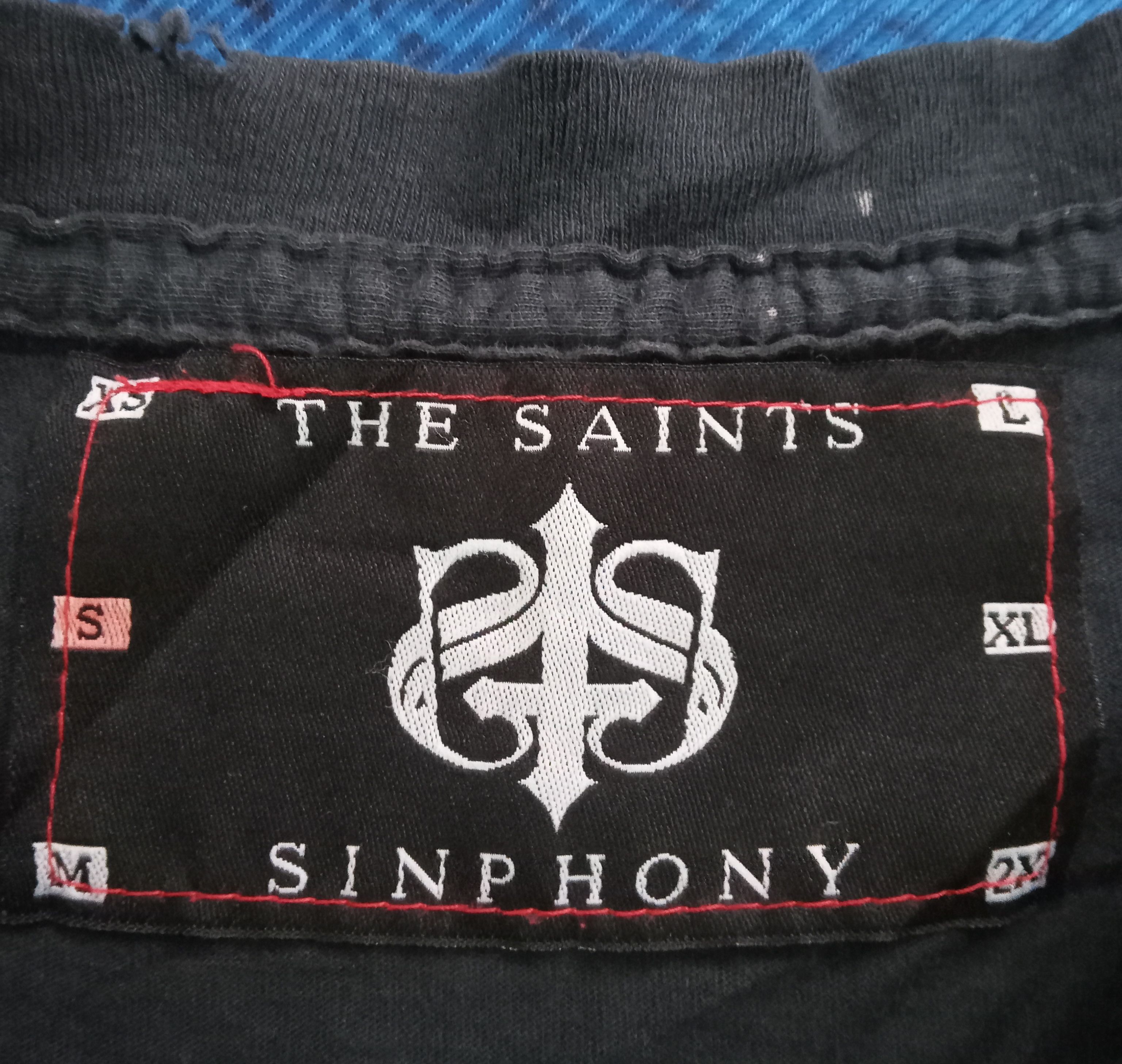 Japanese Brand The Saints Sinphony Rare Design T Shirt Size US S / EU 44-46 / 1 - 3 Thumbnail
