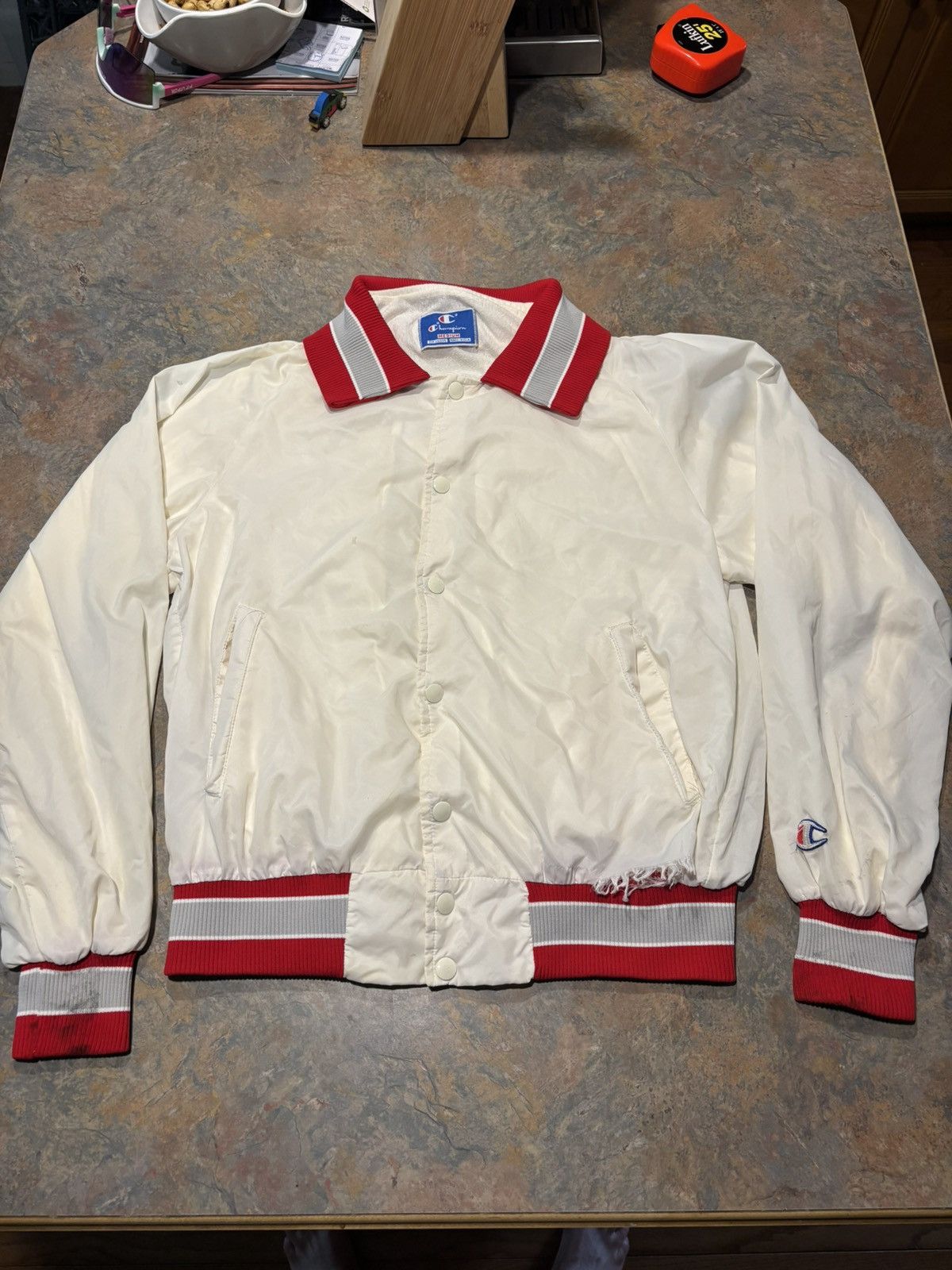 Champion Vintage Champion Made In USA University Of Wisconsin Jacket Size US M / EU 48-50 / 2 - 2 Thumbnail