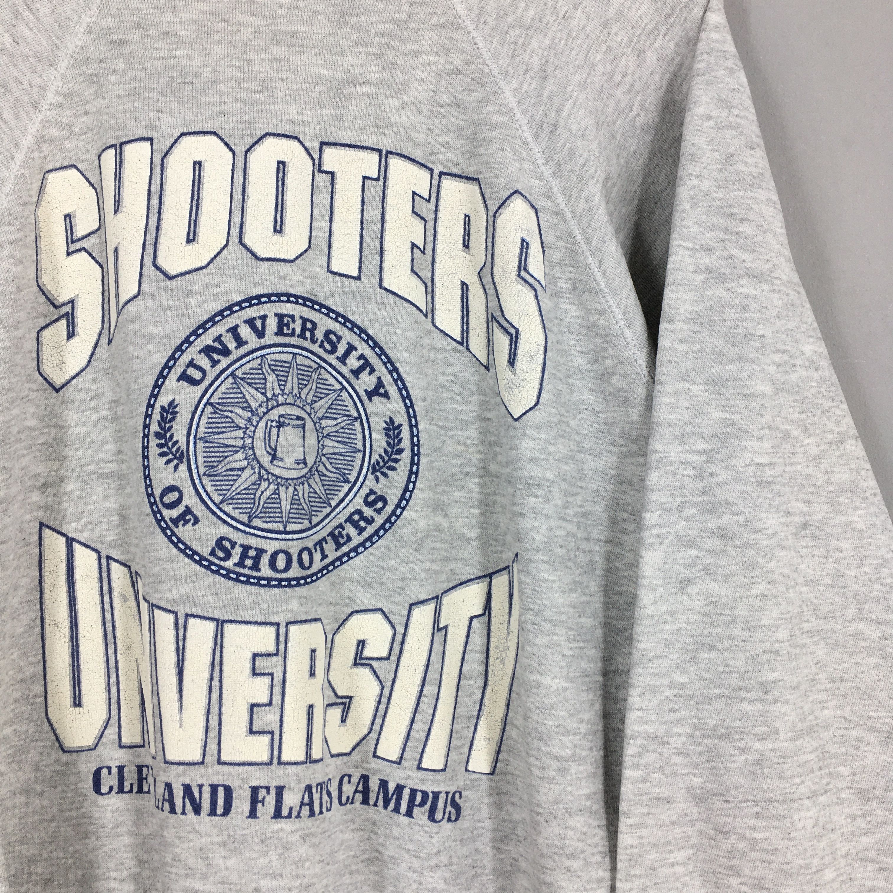 NCAA Vintage University Of Shooters Sweatshirts Large Size US L / EU 52-54 / 3 - 2 Thumbnail