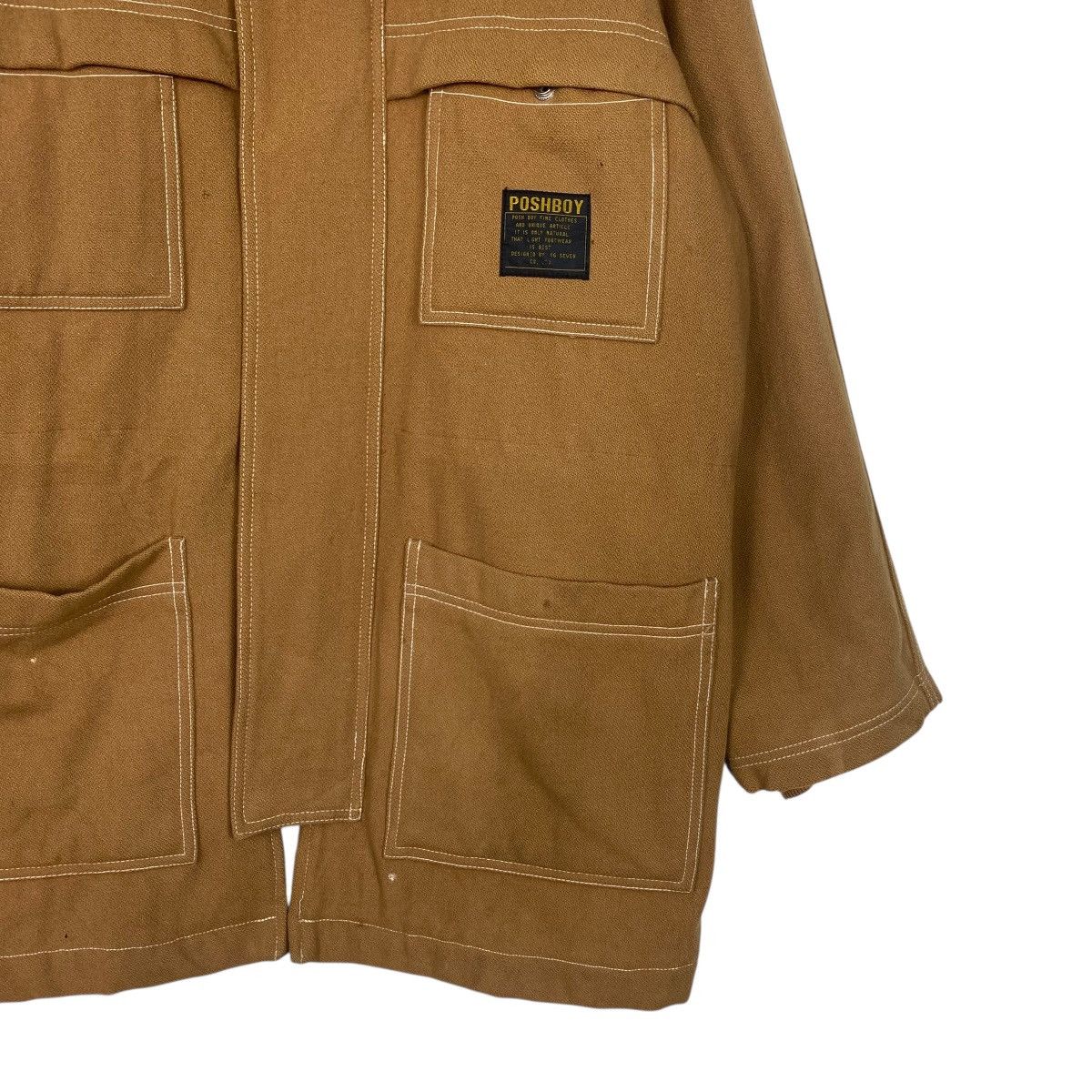 Japanese Brand × Vintage Posh boy parka hoodie jacket Size US M / EU 48-50 / 2 - 4 Thumbnail