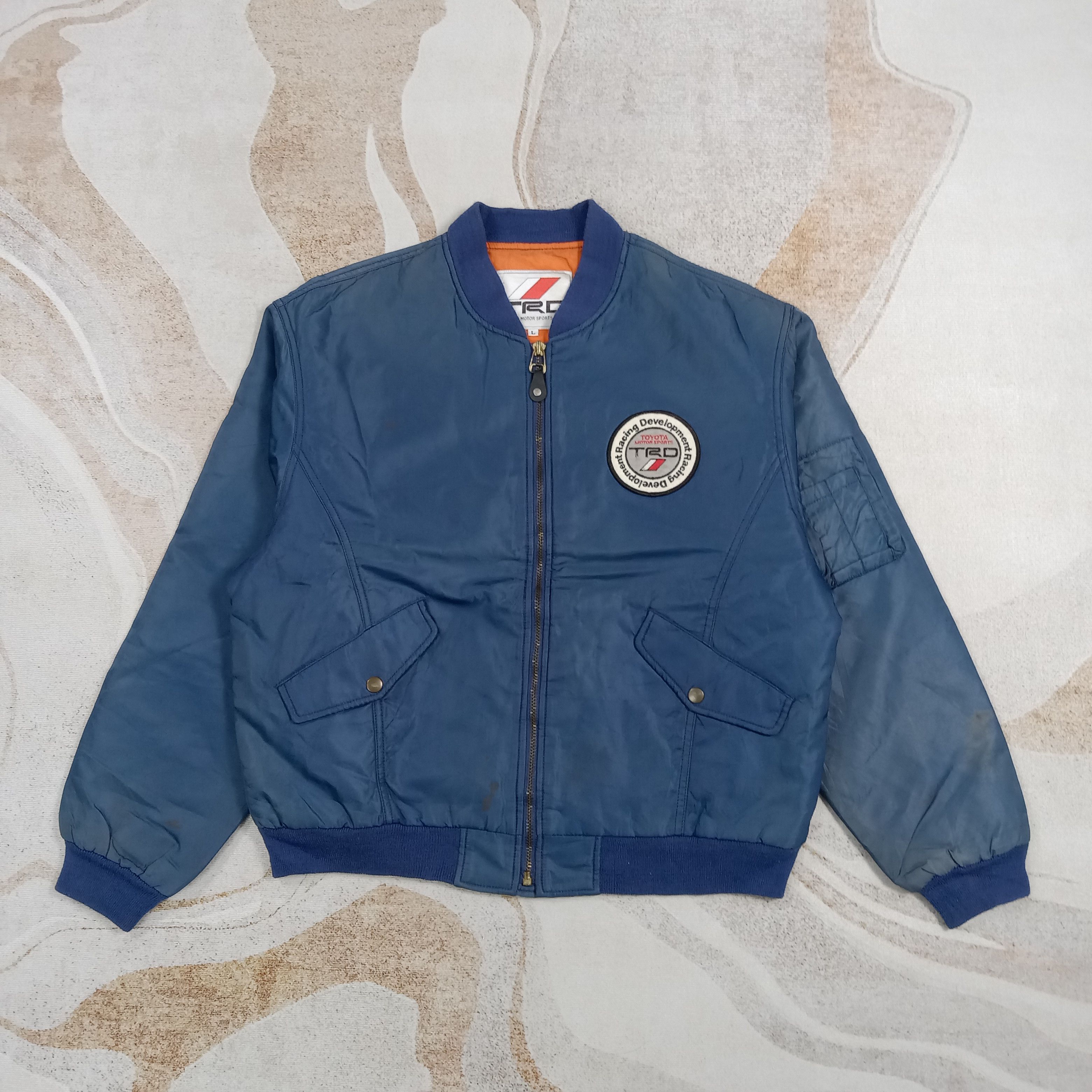 Japanese Brand Toyota TRD Japanese Racing Team Bombers Jacket C274N3 Size US L / EU 52-54 / 3 - 4 Thumbnail