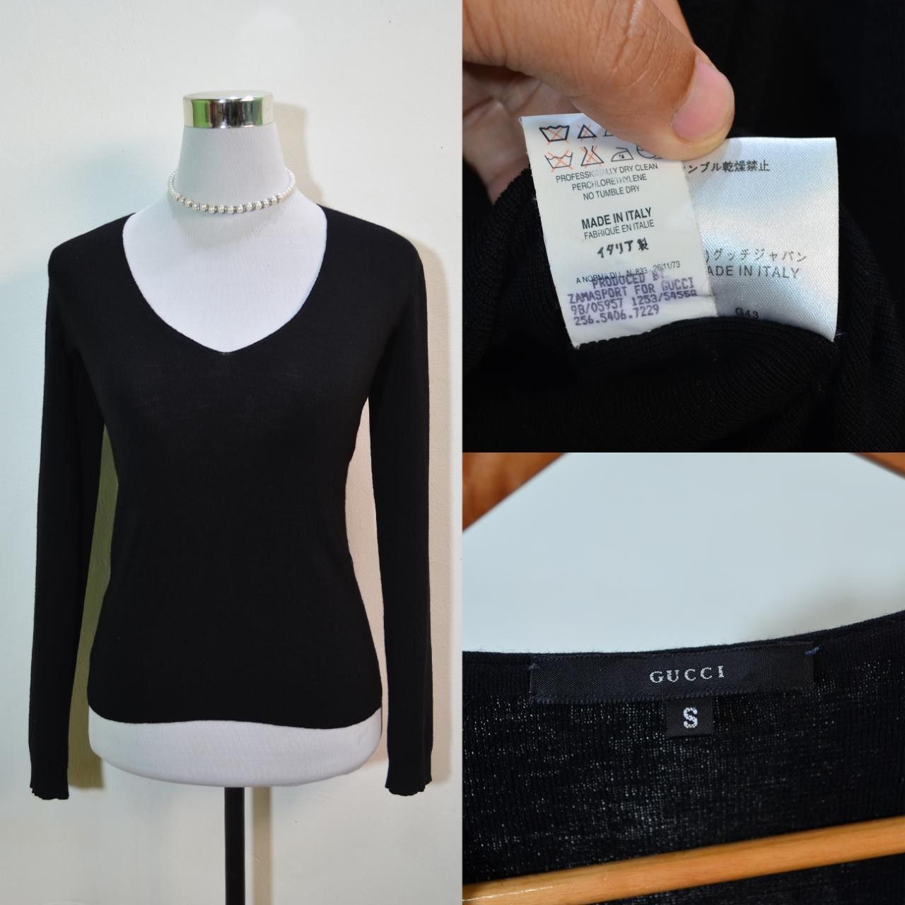 Gucci Vintage Gucci by Zamasport 70s Cardigan Size S / US 4 / IT 40 - 1 Thumbnail