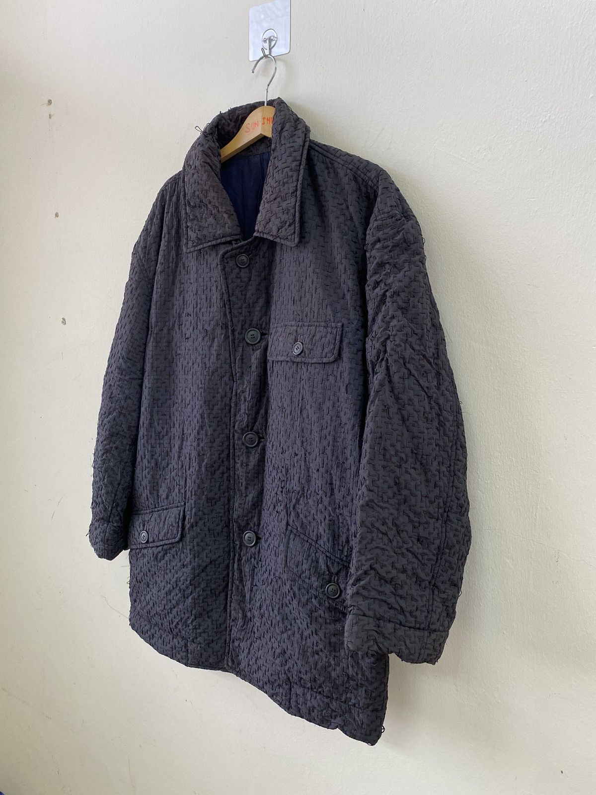 Issey Miyake Vtg Issey Miyake Sashiko Classic Nice Jacket Size US XL / EU 56 / 4 - 3 Thumbnail