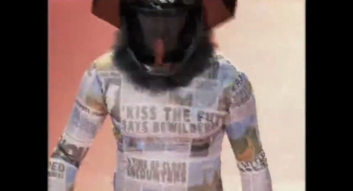 Walter Van Beirendonck Walter Van Beirendonck S/S97 "Alien Newspaper Article" Shirt Size US S / EU 44-46 / 1 - 1 Thumbnail
