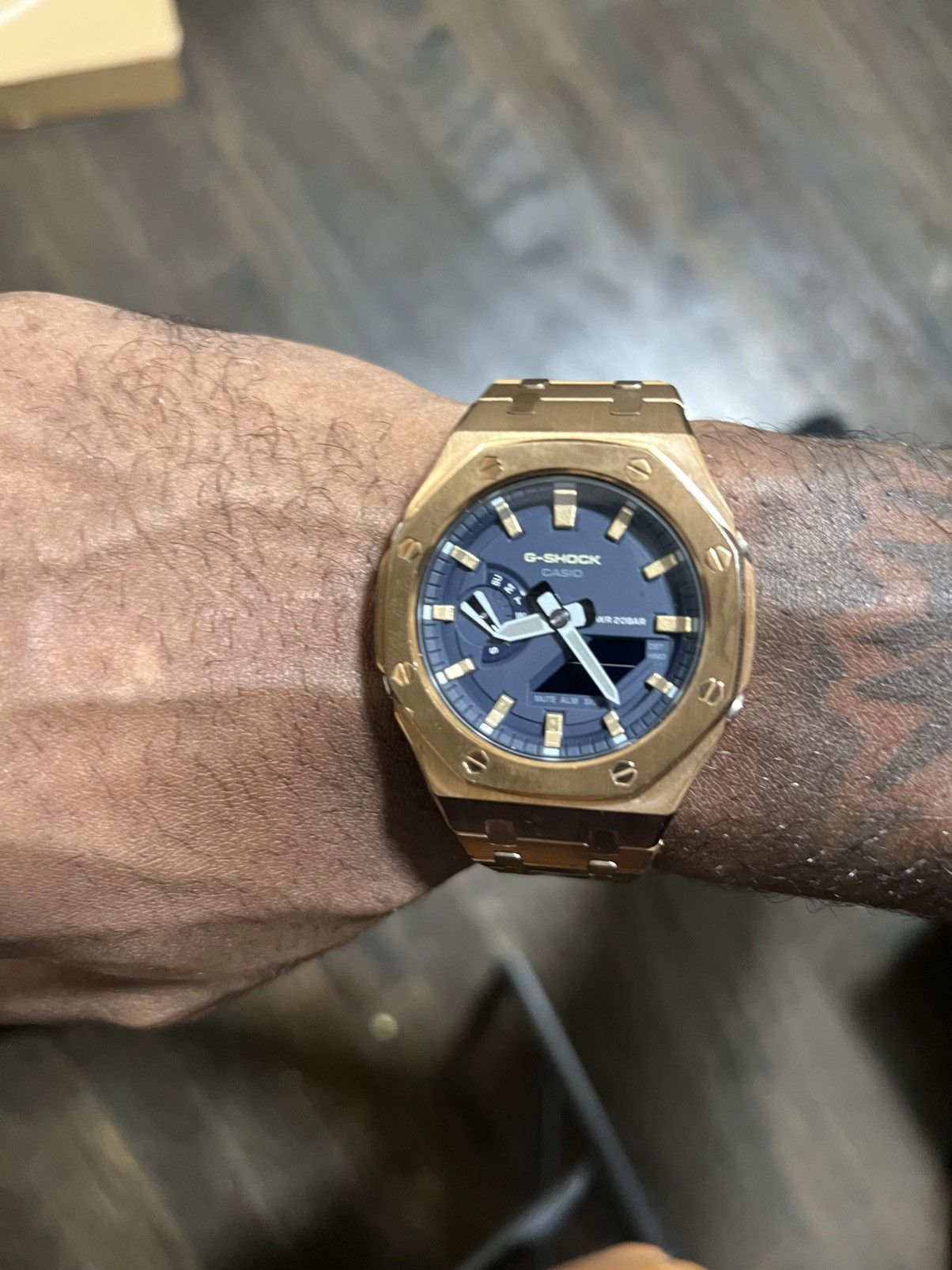 G Shock Rose gold g shock oak watch Size ONE SIZE - 2 Thumbnail