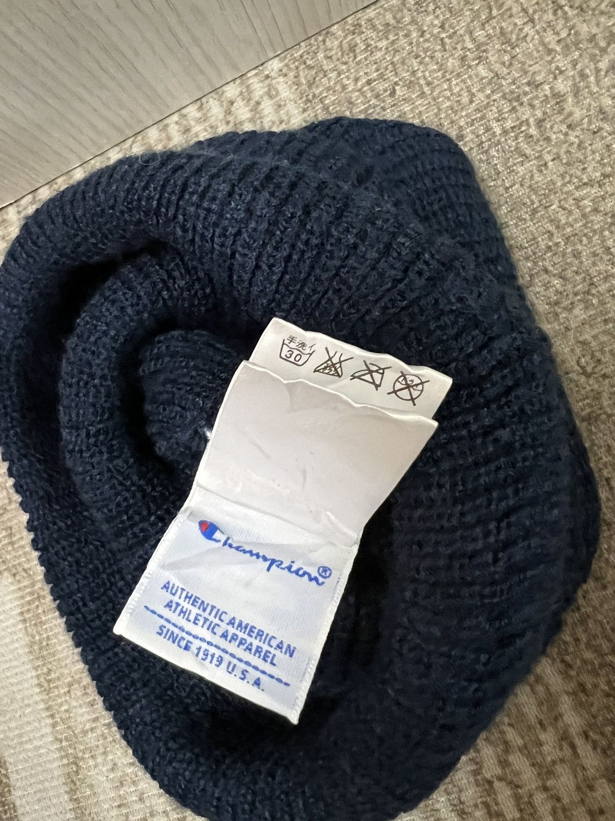 Champion Champion Small Logo Beanie Hats Size ONE SIZE - 6 Thumbnail