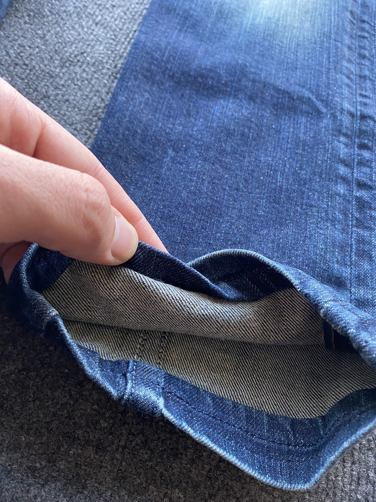 Diesel 🔥Opium Punk Diesel darron 32 size blue jeans men gothic emo Size US 32 / EU 48 - 22 Thumbnail