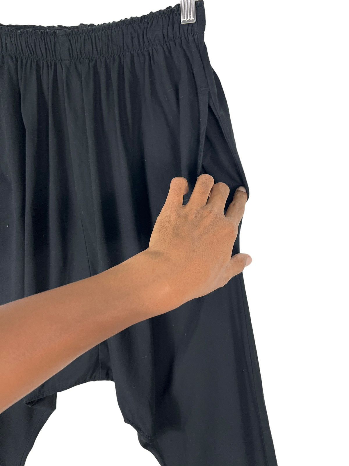 Issey Miyake BLACK ZUCCA SULFURIZATION SAROUEL HAREM PANTS MADE IN JAPAN Size US 32 / EU 48 - 11 Thumbnail