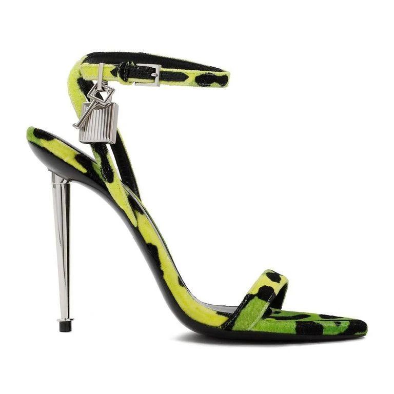 Tom Ford o1loc1c0924 W2748 Mid Heel Sandals in Multicolor Size US 9 / IT 39 - 1 Thumbnail
