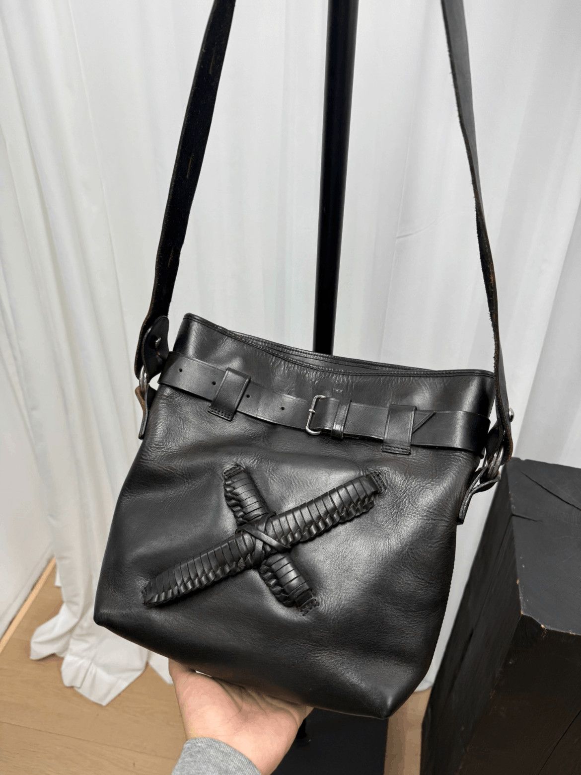 Yohan Serfaty Yohji Yamamoto Limited X Patches Shoulder Bag-2505 Size ONE SIZE - 3 Thumbnail