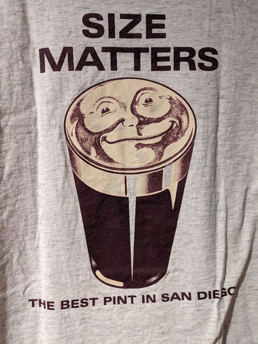 Vintage Vintage Ould Sod Size Matters San Diego Beer T-Shirt | Grailed