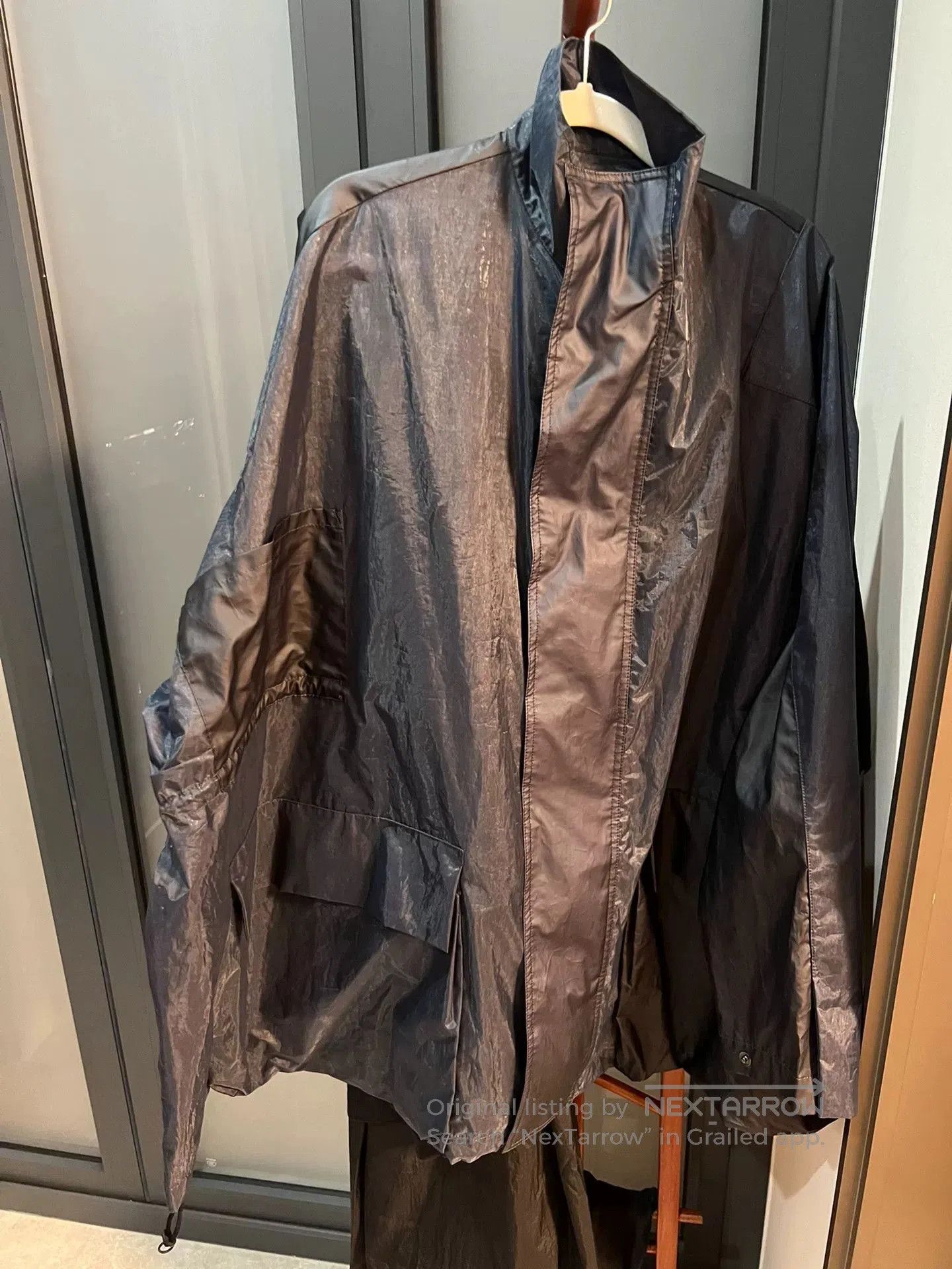 Y-3 Y-3 Black Raincoat Windbreaker Jacket. Size US S / EU 44-46 / 1 - 1 Thumbnail