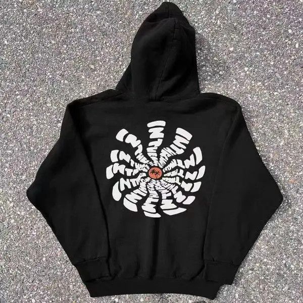 VIBE Hip Hop Checkerboard Print Casual L Hooded Sweatshirt Size US L / EU 52-54 / 3 - 4 Thumbnail