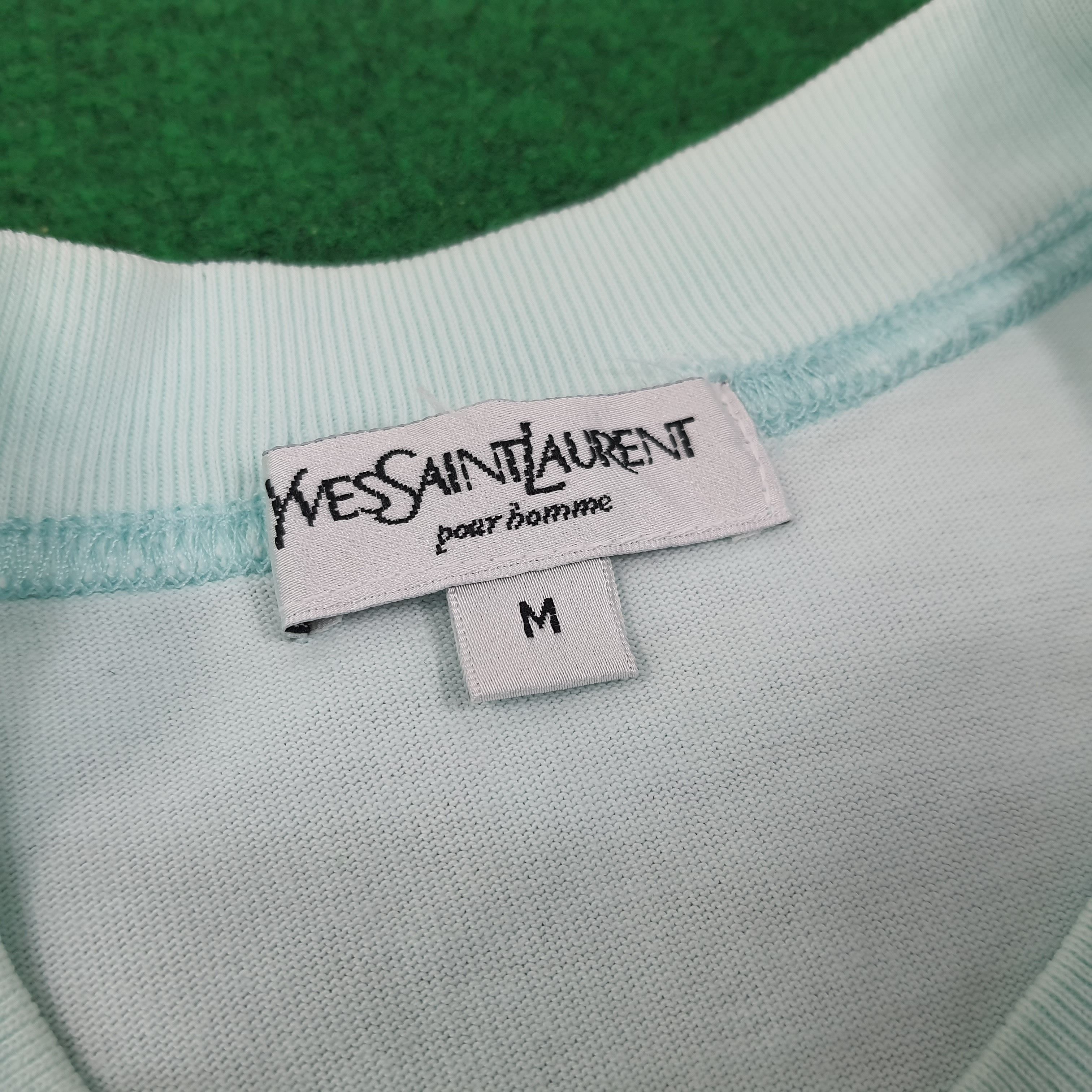 Yves Saint Laurent Vintage YSL Yves Saint Laurent Designer Tshirt C239N8 Size US L / EU 52-54 / 3 - 5 Thumbnail