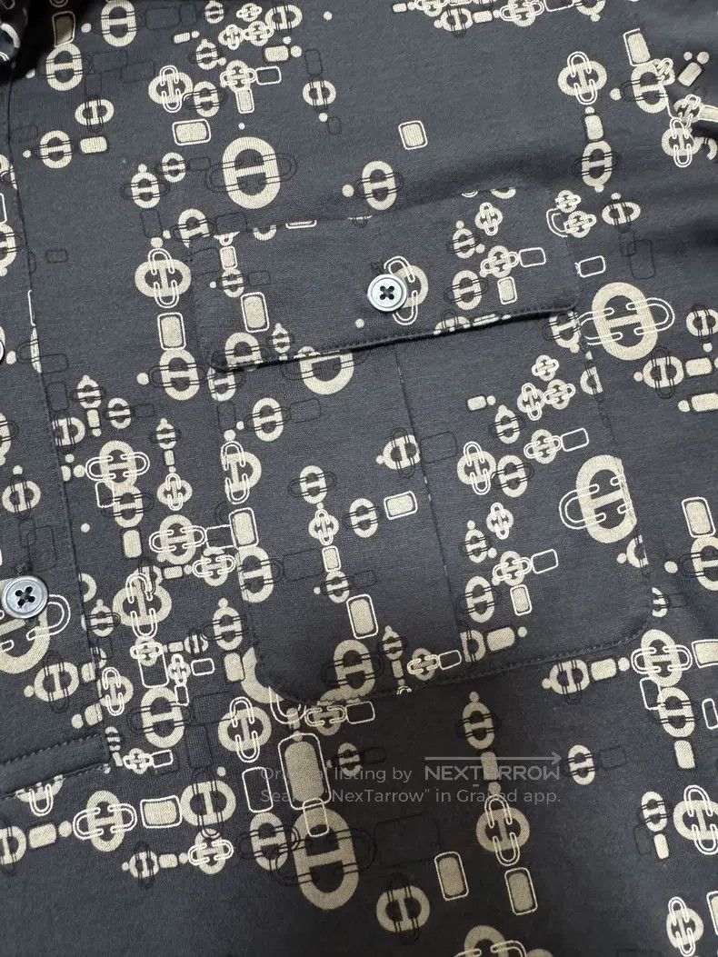 Hermes Hermes Short-sleeved classic pattern design Size US M / EU 48-50 / 2 - 8 Thumbnail