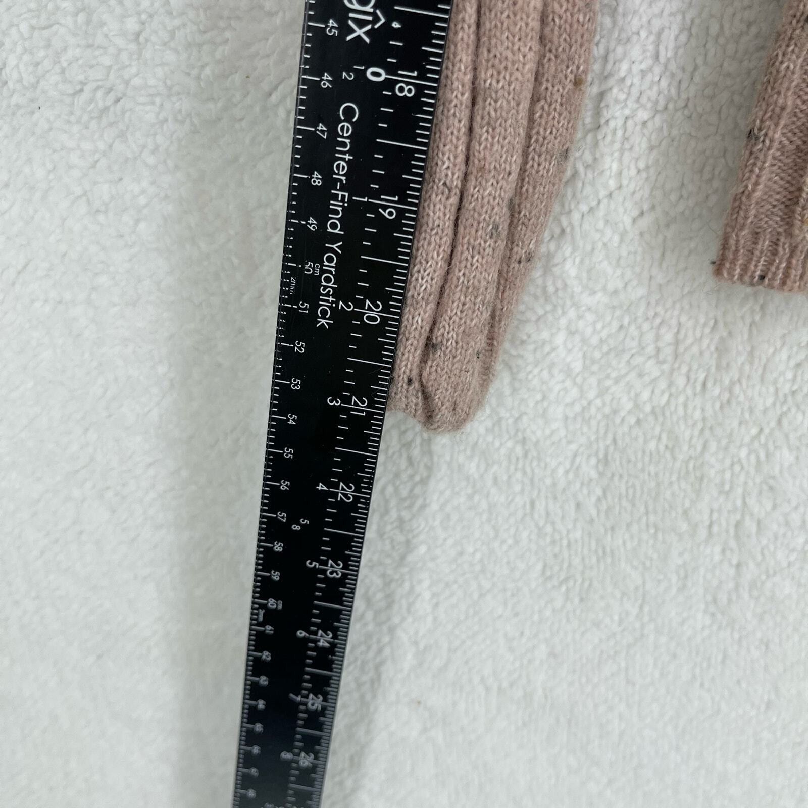 Madewell Madwell XXS Donegal Evercrest Turtleneck Knit Sand Bodycon Size XXS / US 00 / IT 34 - 4 Thumbnail
