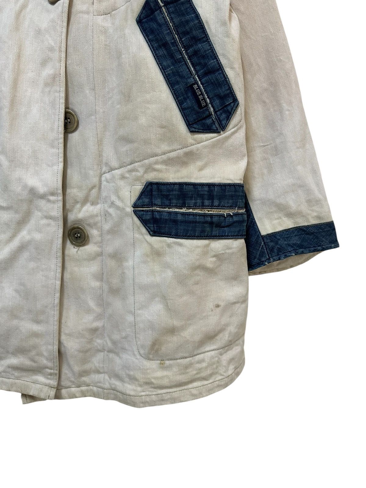 Blue Blue Japan vintage blue blue japan double collar heavy jacket Size US L / EU 52-54 / 3 - 7 Thumbnail