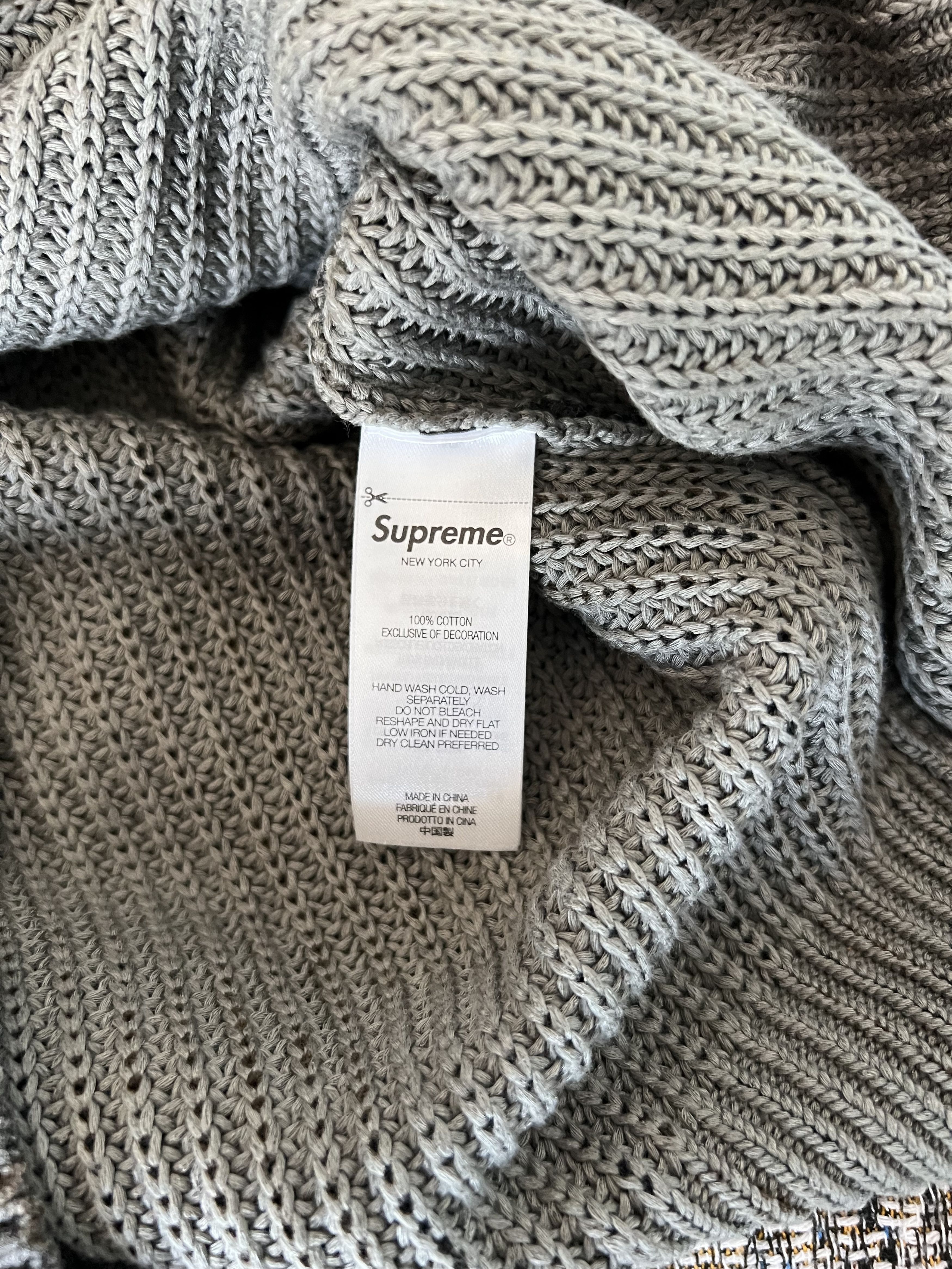 トップス Supreme Old English Printed Sweater Camo Buy Supreme Old English Printed Sweater 'Purple' - SS25SK38
