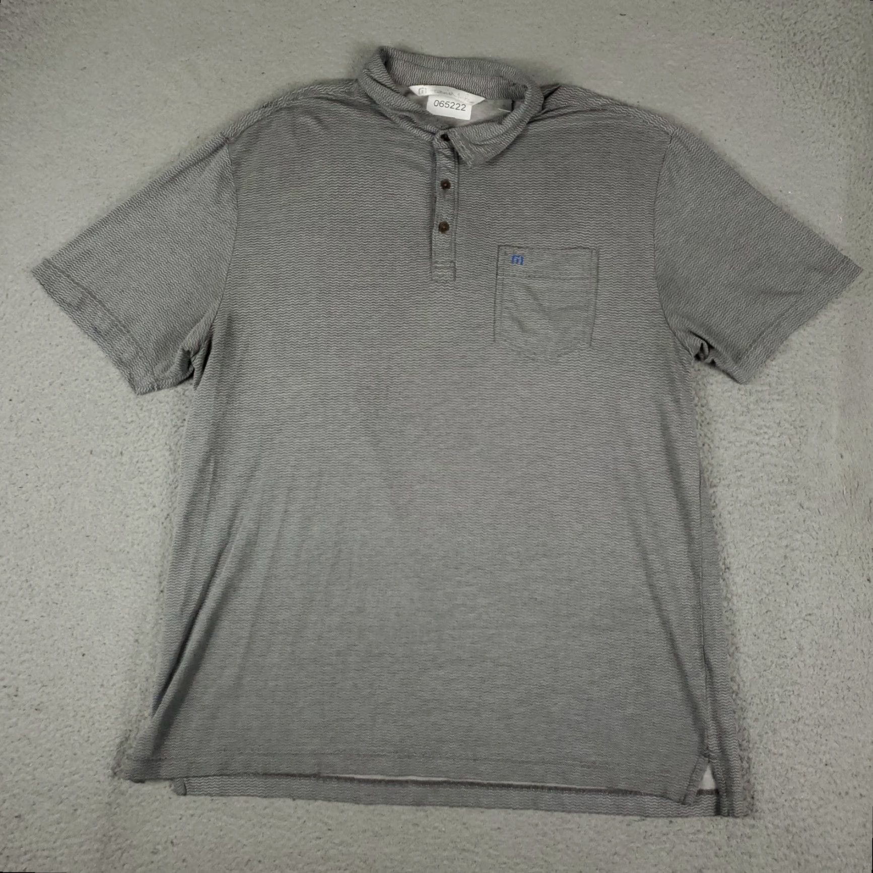 TravisMathew Travis Mathew Polo Shirt Mens Size XL Gray Casual Short Sleeve Polo Shirt Men XL Gray Casual Short Sleeve Travis Mathew Size US XL / EU 56 / 4 - 2 Thumbnail