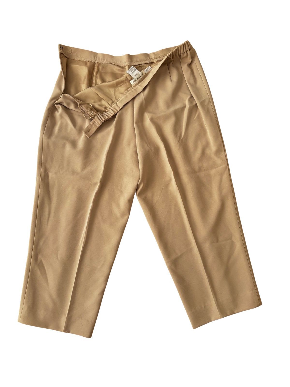 Jones New York Women’s cream dress Pants.wp1912 Size 42" / US 20 - 8 Thumbnail