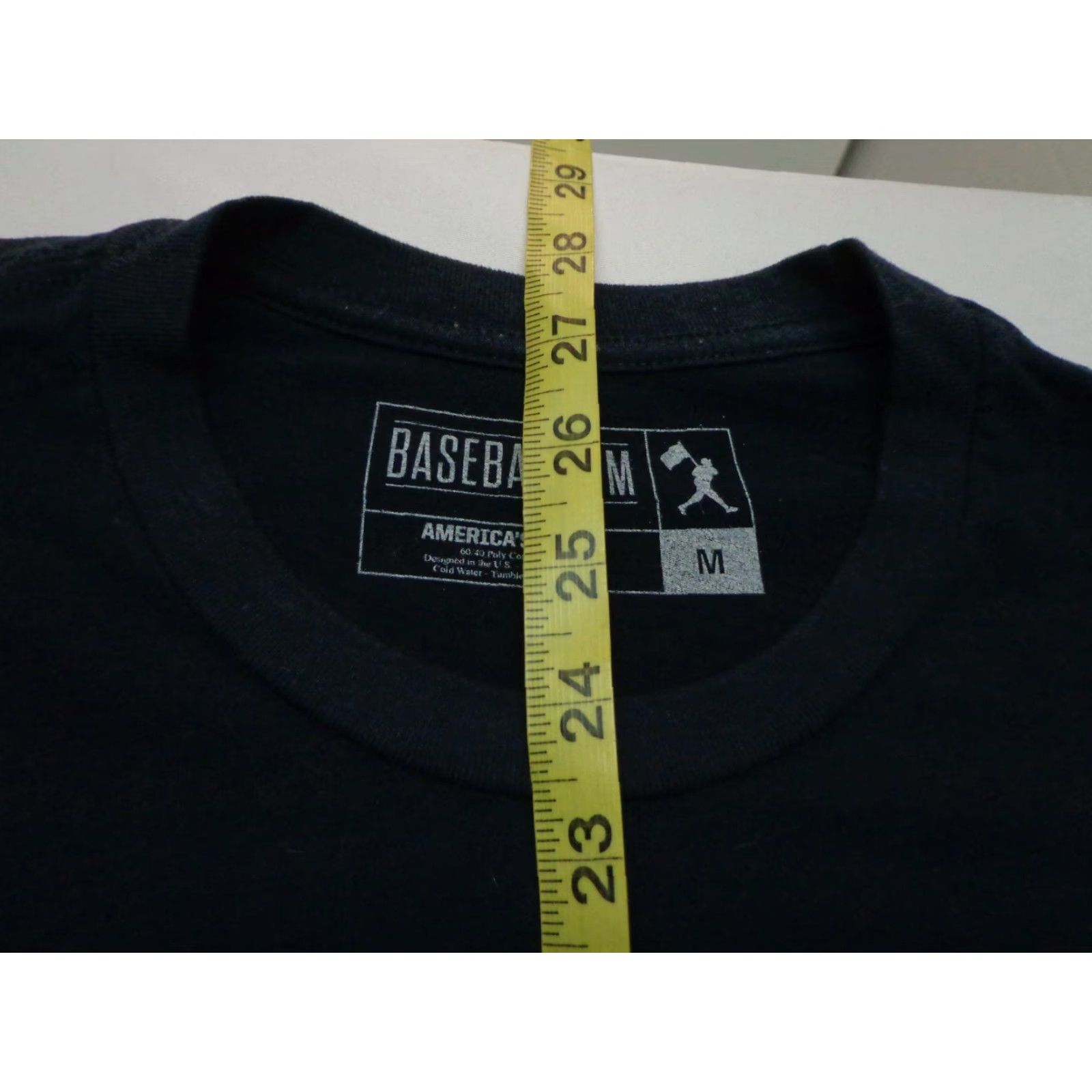 Vintage BASEBALLISM Navy Blue US Flag Graphic T Shirt Size Medium Size US M / EU 48-50 / 2 - 5 Thumbnail